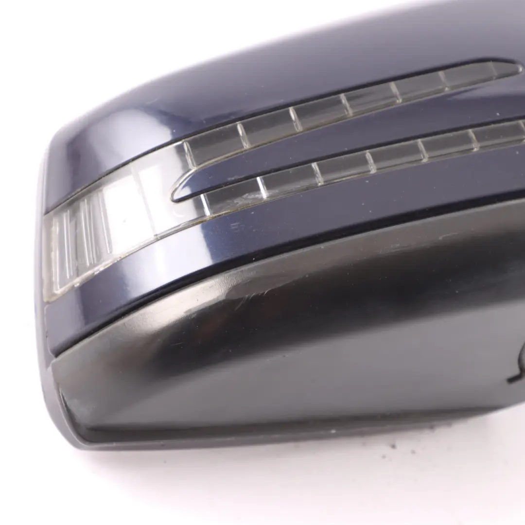 Mercedes W204 Wing Mirror Electric Door Right O/S Tanzanite Blue Metallic - 359 - SKU rhd-A2048103876-TB - Part number A2048103876