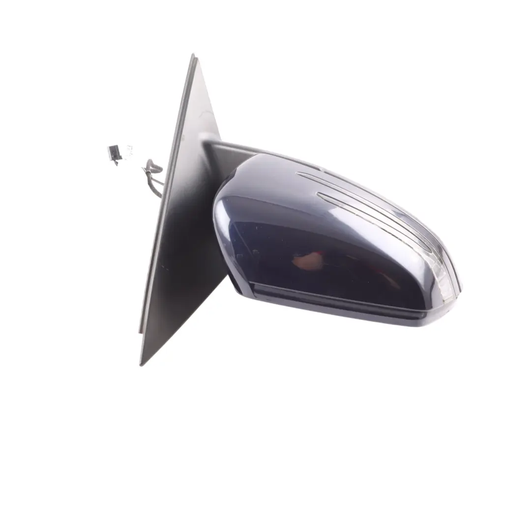 Mercedes W204 Wing Mirror Electric Door Right O/S Tanzanite Blue Metallic - 359 - SKU rhd-A2048103876-TB - Part number A2048103876