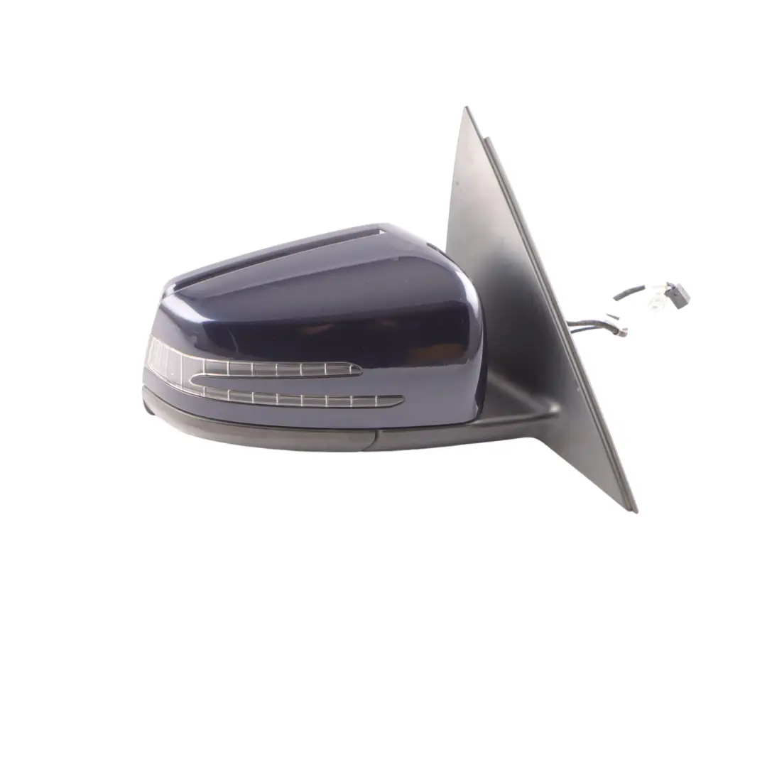 Mercedes W204 Wing Mirror Electric Door Right O/S Tanzanite Blue Metallic - 359 - SKU rhd-A2048103876-TB - Part number A2048103876