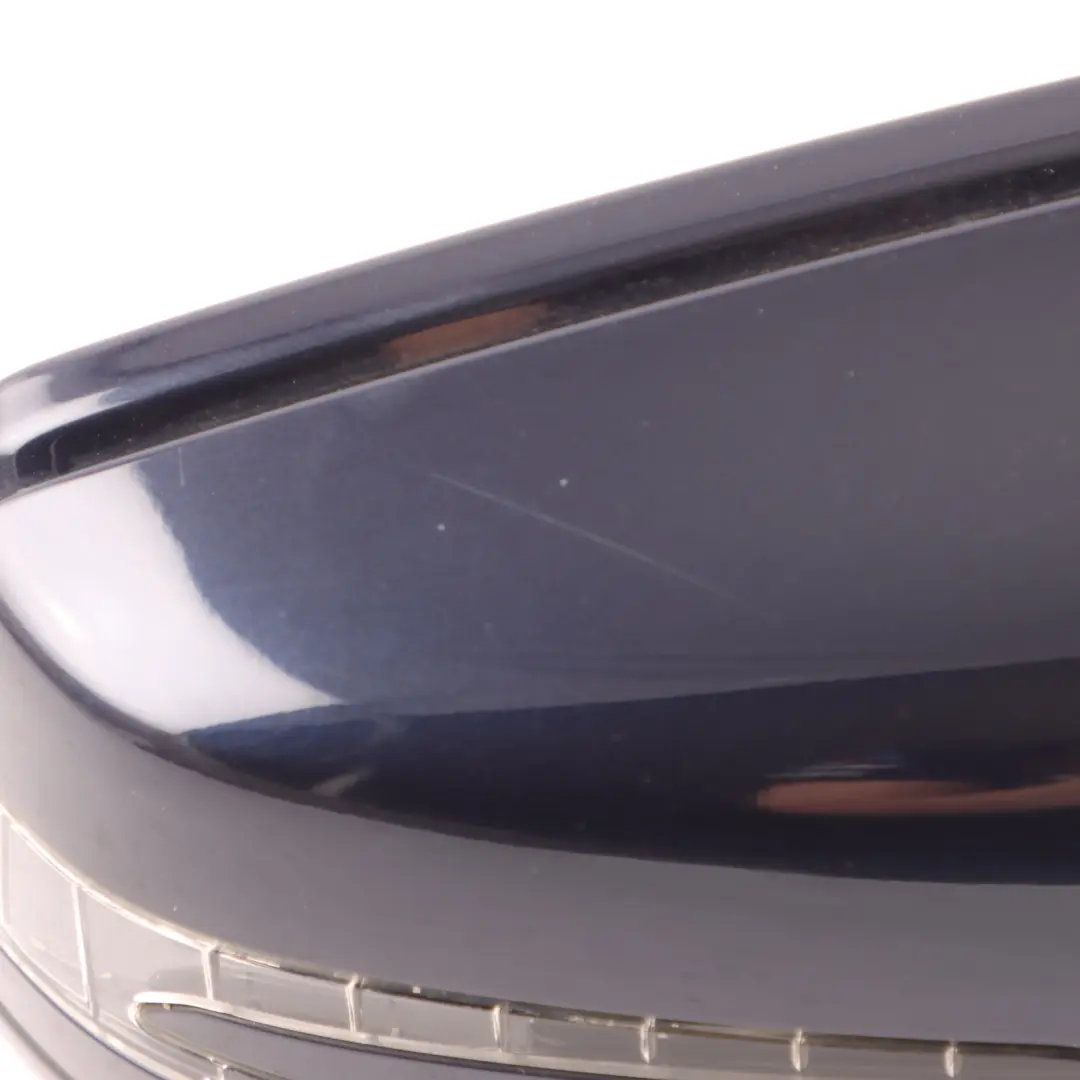 Mercedes W204 Wing Mirror Electric Door Right O/S Tanzanite Blue Metallic - 359 - SKU rhd-A2048103876-TB - Part number A2048103876