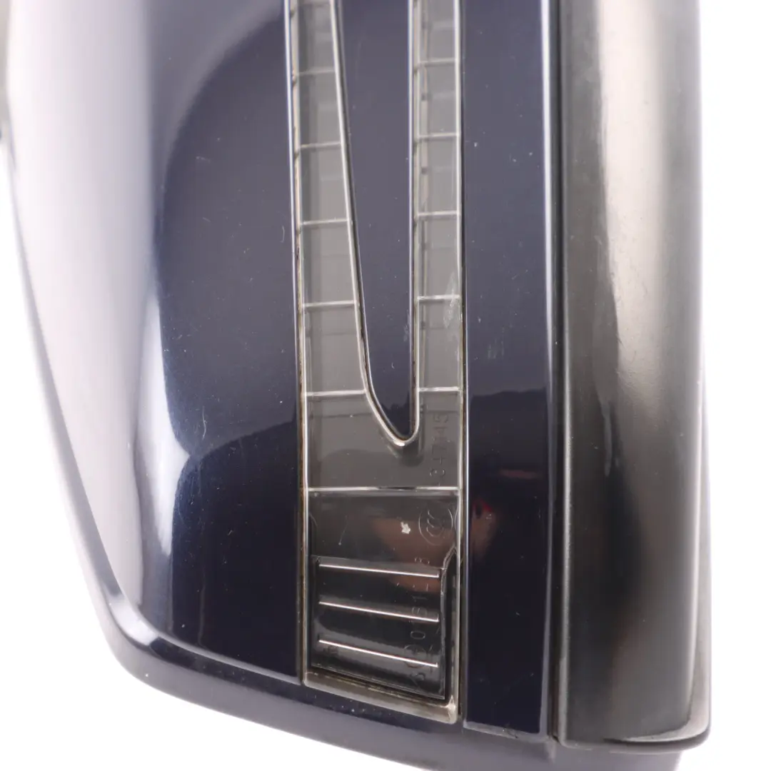 Mercedes W204 Wing Mirror Electric Door Right O/S Tanzanite Blue Metallic - 359 - SKU rhd-A2048103876-TB - Part number A2048103876
