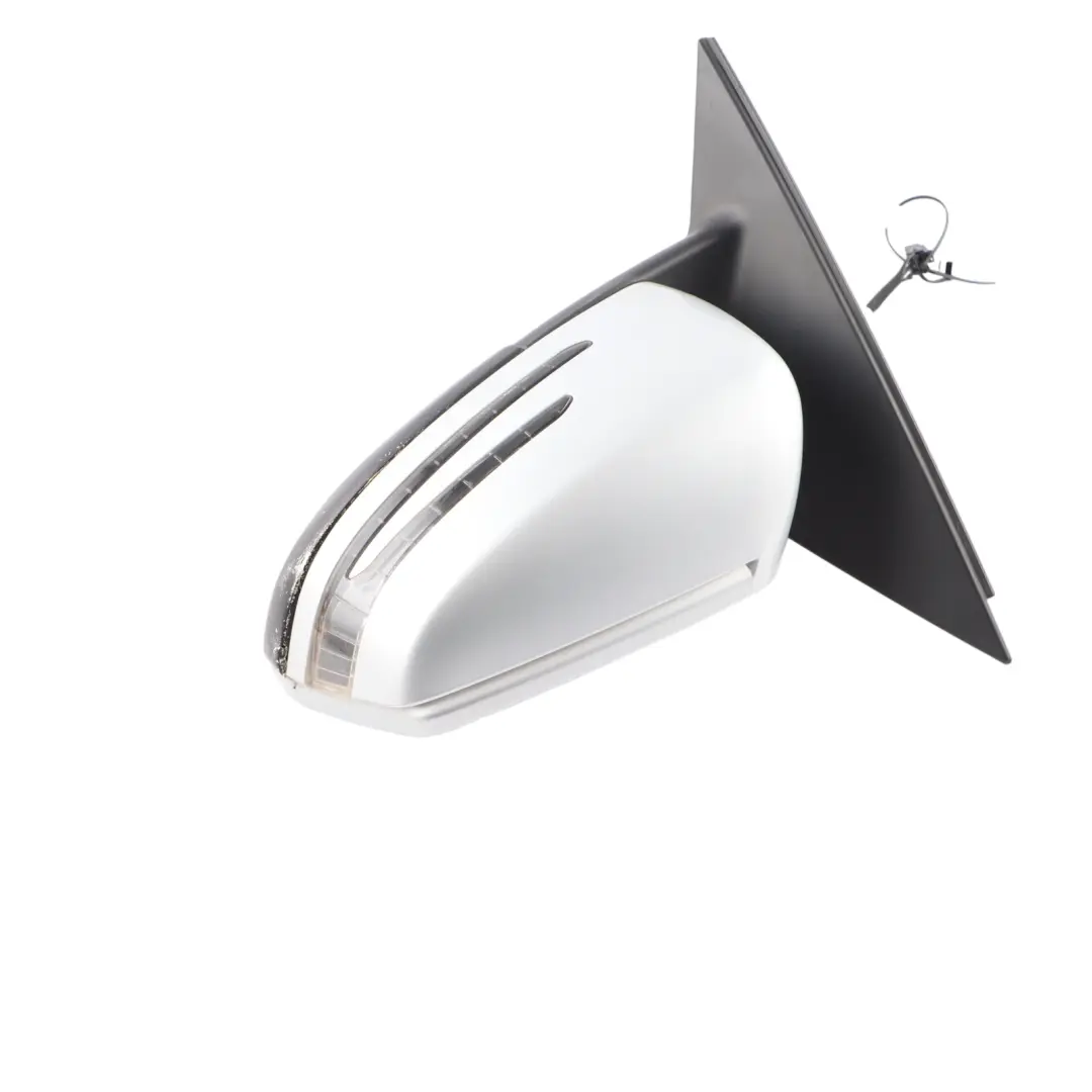 Mercedes W204 Wing Mirror Door Left N/S Power Fold Auto Dip Iridium Silver 775 - SKU rhd-A2048103976-IRS1 - Part number A2048103976