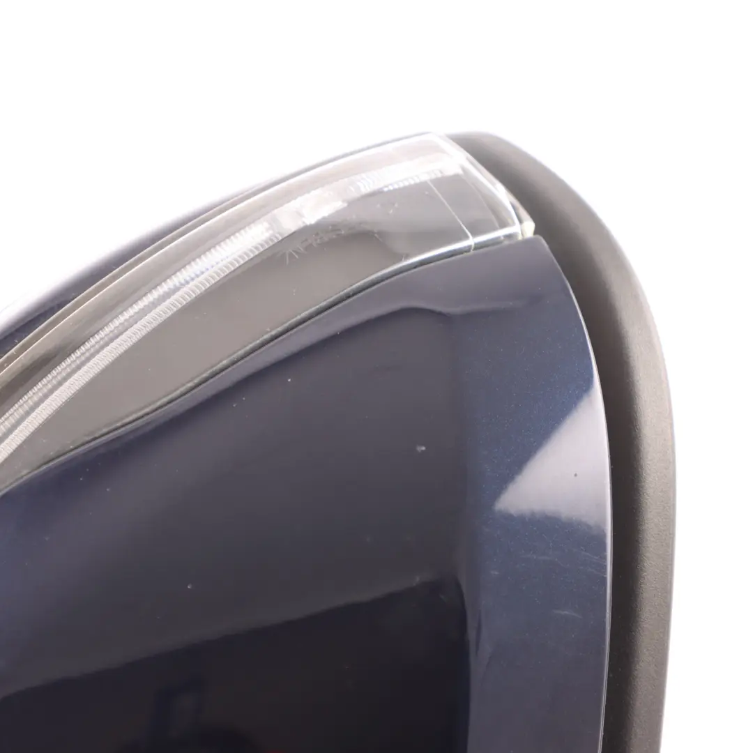 Mercedes W205 Wing Mirror Door Right O/S Cavansite Blue - 890 - SKU rhd-A2058101002-CVB - Part number A2058101002