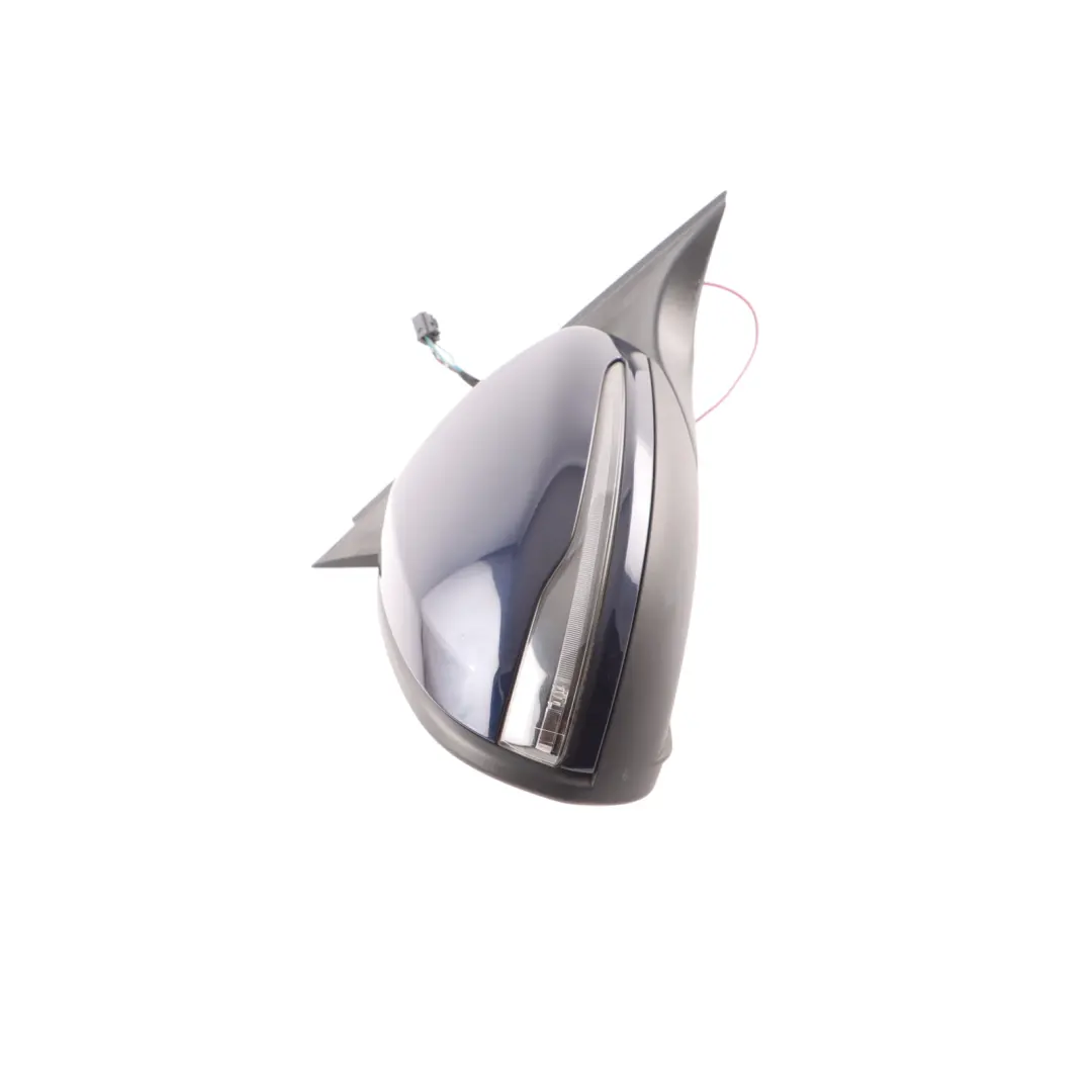 Mercedes W205 Wing Mirror Door Right O/S Cavansite Blue - 890 - SKU rhd-A2058101002-CVB - Part number A2058101002