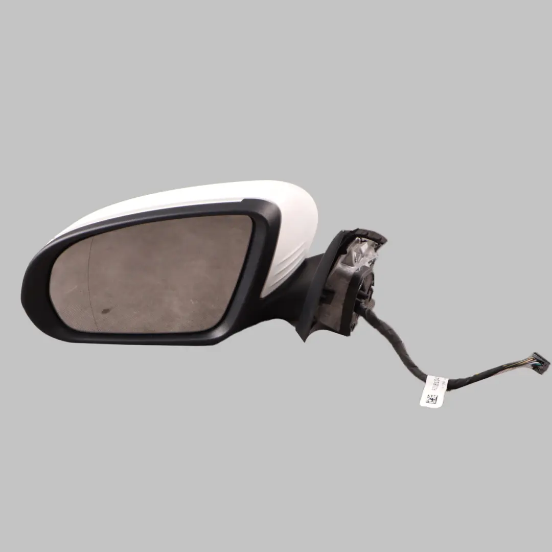 Mercedes W205 Wing Mirror Door Left N/S Outside Polar White - 149 - SKU rhd-A2058101505-POL - Part number A2058101505
