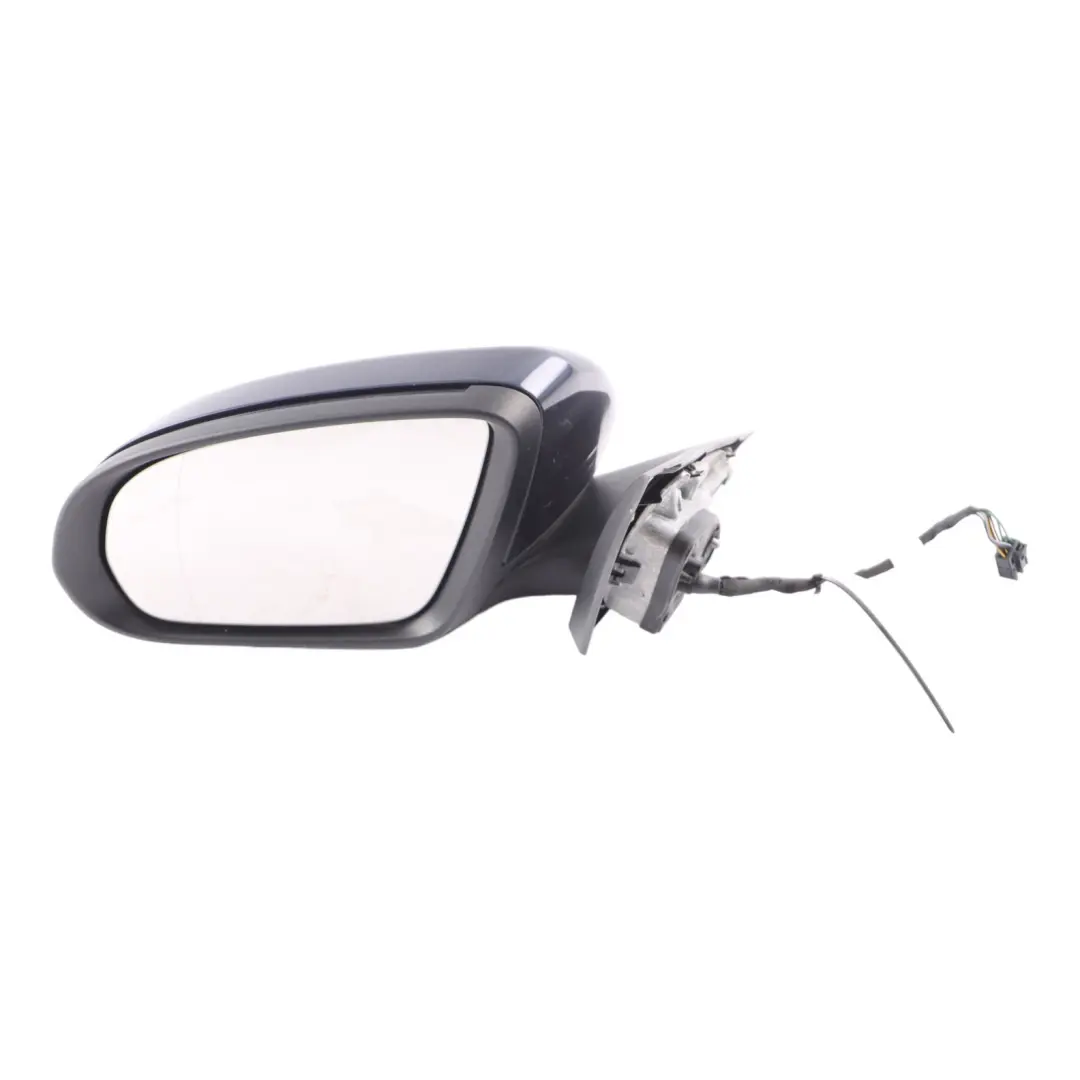 Mercedes W205 Wing Mirror Door Left N/S Cavansite Blue - 890 - SKU rhd-A2058102302-CVB - Part number A2058102302