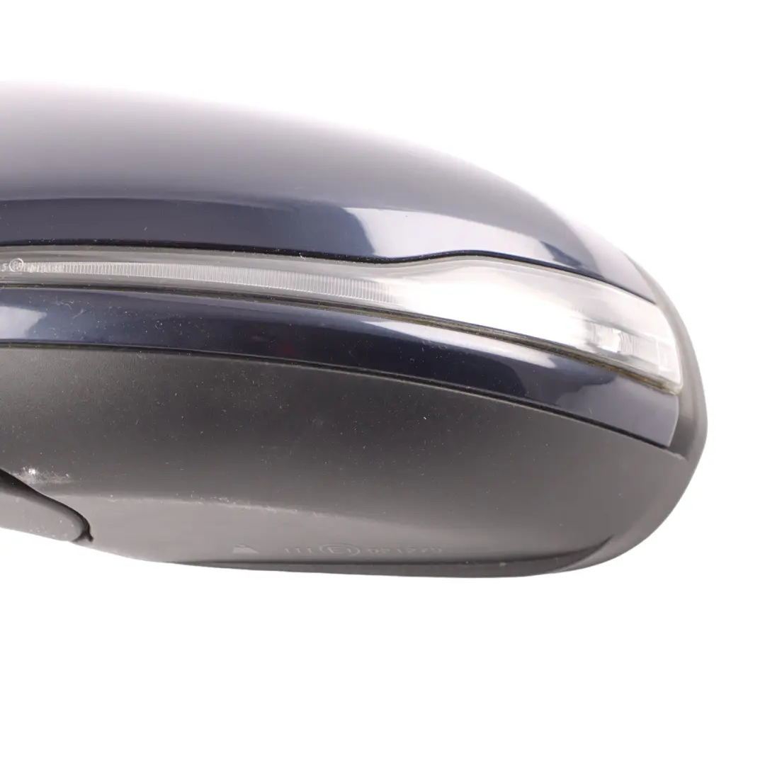 Mercedes W205 Wing Mirror Door Left N/S Cavansite Blue - 890 - SKU rhd-A2058102302-CVB - Part number A2058102302