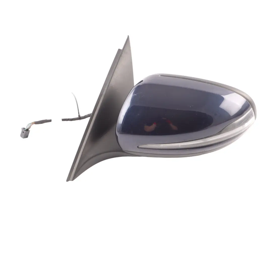 Wing Mirror Door Left N/S Cavansite Blue - 890 to Mercedes W205 with Part number A2058102302 Mercedes W205 Wing Mirror Door Left N/S Cavansite Blue - 890 - SKU rhd-A2058102302-CVB - Part number A2058102302