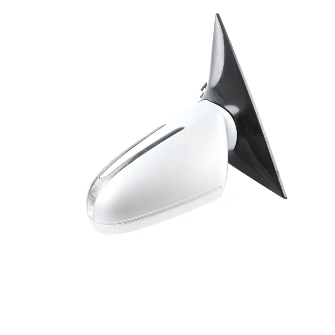 Mercedes C207 Wing Mirror Door Left N/S Auto Dip Calcite White 650 - SKU rhd-A2078100576-IRS - Part number A2078100576