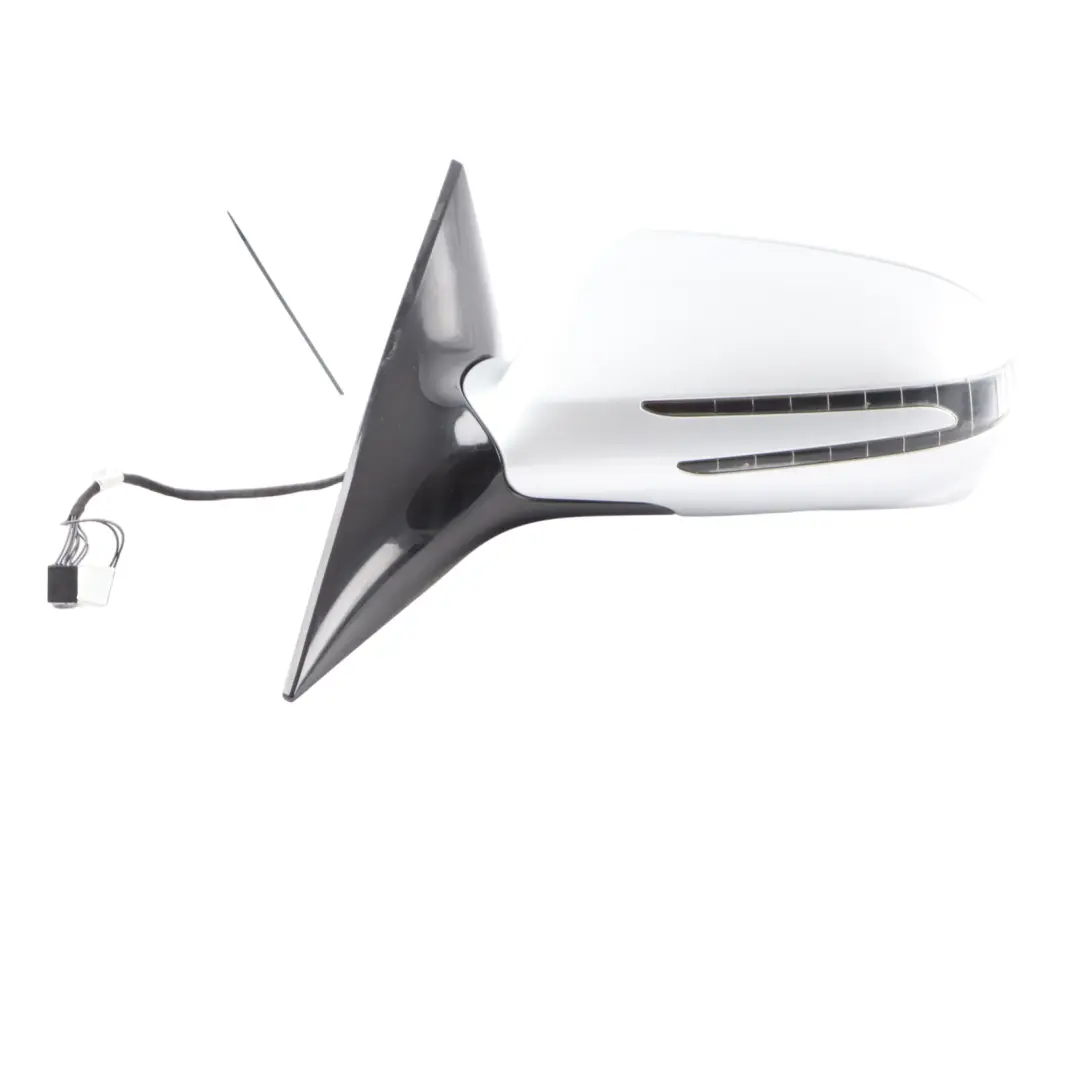 Mercedes C207 Wing Mirror Door Left N/S Auto Dip Calcite White 650 - SKU rhd-A2078100576-IRS - Part number A2078100576