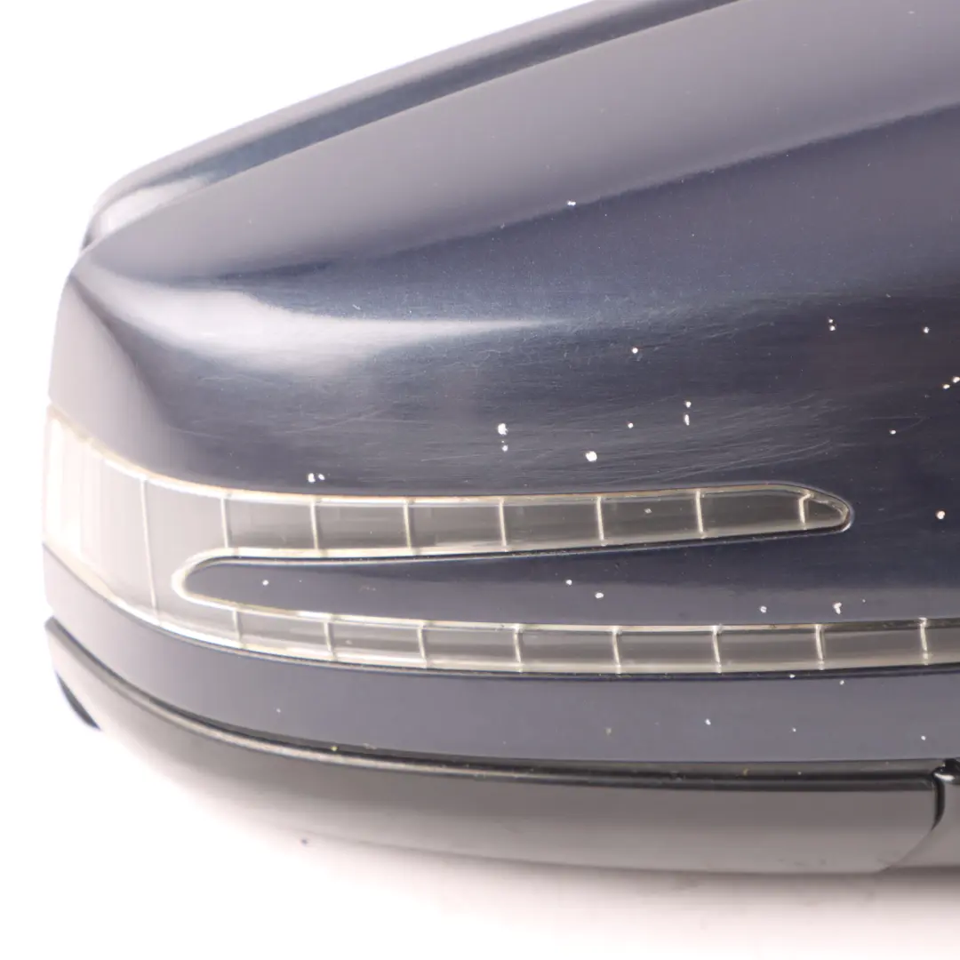 W207 Wing Mirror Door Right O/S High Gloss Cavansite Blue - 890 to Mercedes with Part number A2078101676 Mercedes W207 Wing Mirror Door Right O/S High Gloss Cavansite Blue - 890 - SKU rhd-A2078101676-CVB1 - Part number A2078101676