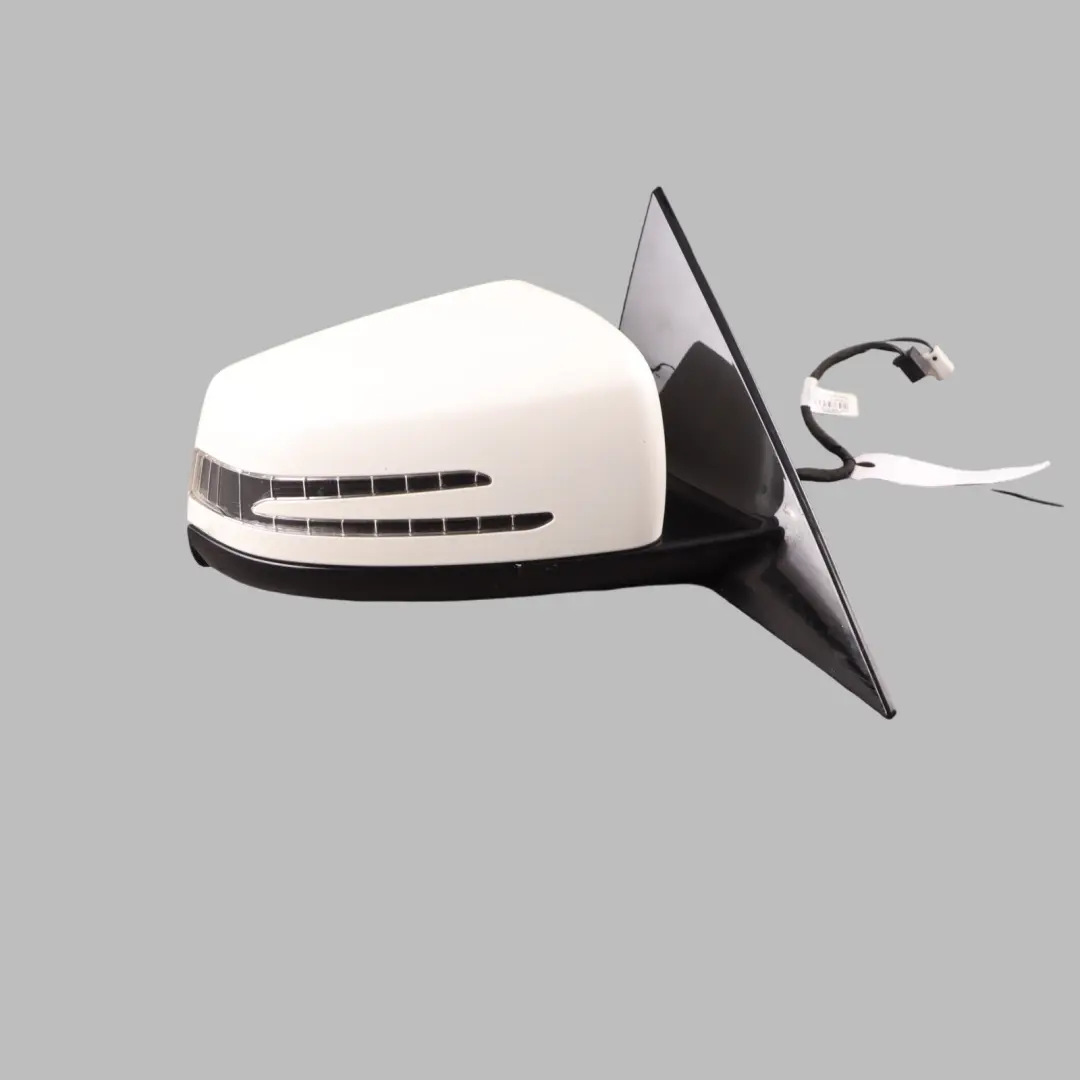 Mercedes W207 Wing Mirror Door Right O/S High Gloss Diamond White Metallic - 799 - SKU RHD-A2078101676-DWM - Part number A2078101676