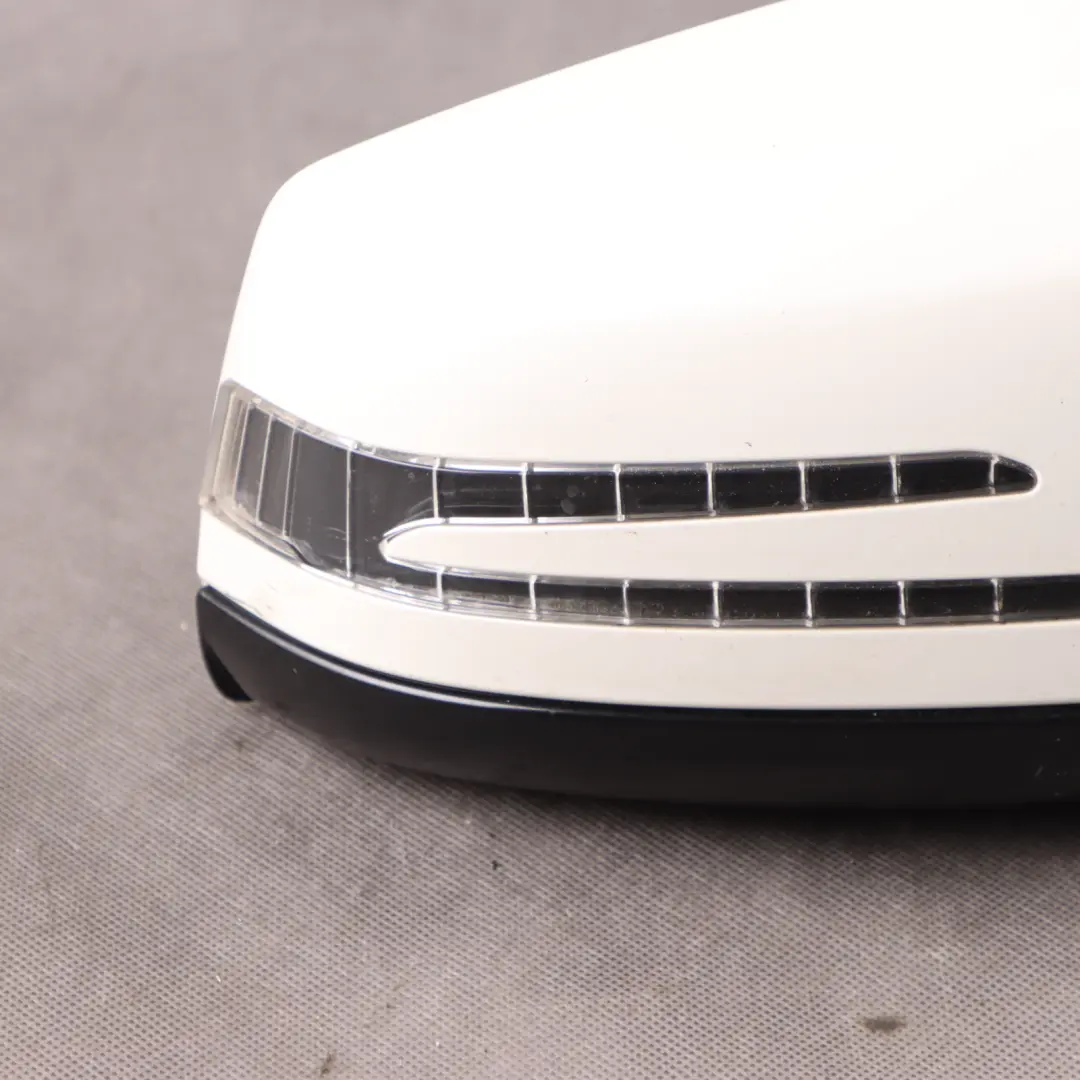 W207 Wing Mirror Door Right O/S High Gloss Diamond White Metallic - 799 to Mercedes with Part number A2078101676 Mercedes W207 Wing Mirror Door Right O/S High Gloss Diamond White Metallic - 799 - SKU RHD-A2078101676-DWM - Part number A2078101676