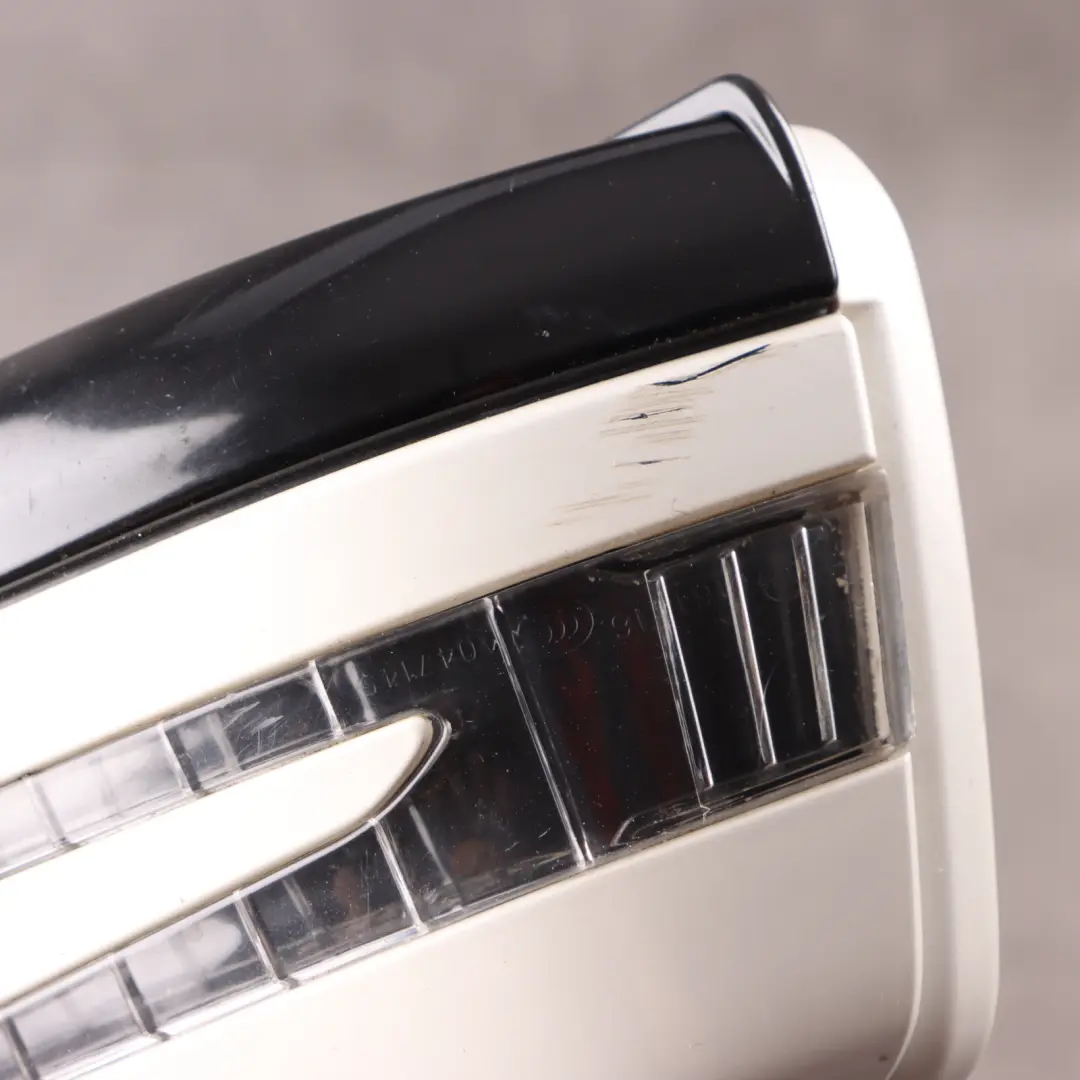 Mercedes W207 Wing Mirror Door Right O/S High Gloss Diamond White Metallic - 799 - SKU RHD-A2078101676-DWM - Part number A2078101676