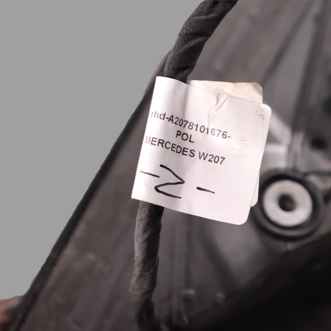 W207 Wing Mirror Door Right O/S High Gloss Polar White - 149 to Mercedes with Part number A2078101676 Mercedes W207 Wing Mirror Door Right O/S High Gloss Polar White - 149 - SKU rhd-A2078101676-POL - Part number A2078101676