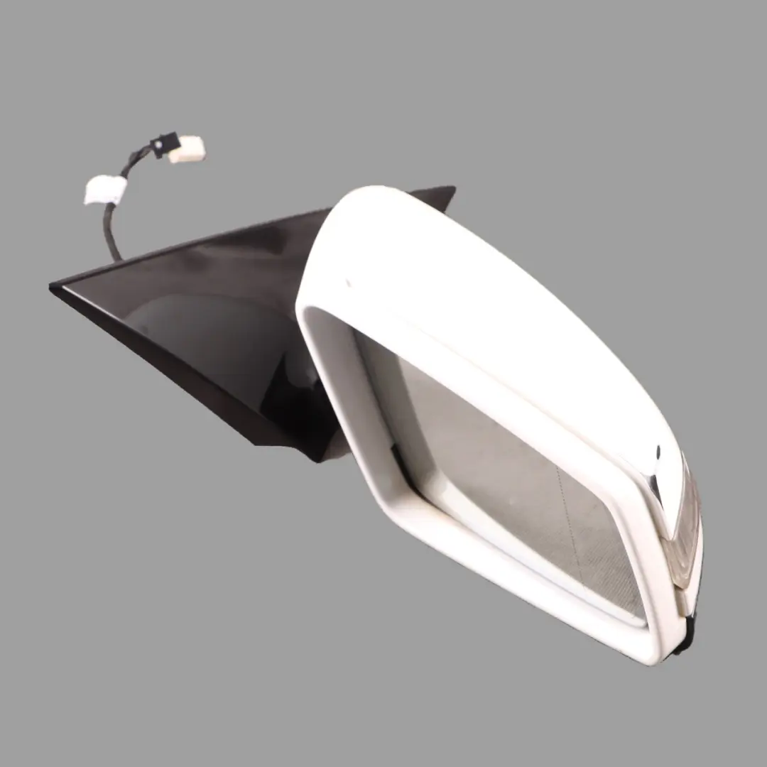 Mercedes W207 Wing Mirror Door Right O/S High Gloss Polar White - 149 - SKU rhd-A2078101676-POL - Part number A2078101676