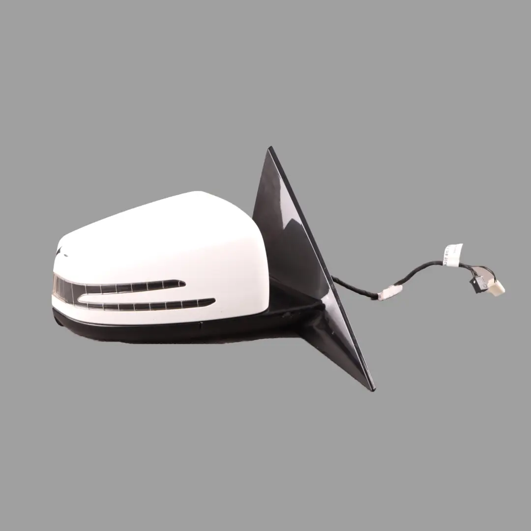Mercedes W207 Wing Mirror Door Right O/S High Gloss Polar White - 149 - SKU rhd-A2078101676-POL - Part number A2078101676
