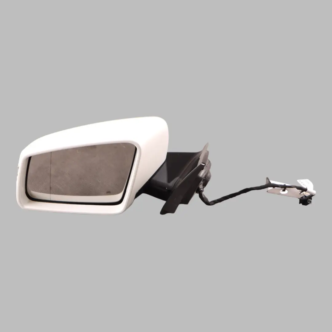 W207 Wing Mirror Door Left N/S High Gloss Diamond White Metallic - 799 to Mercedes with Part number A2078101976 Mercedes W207 Wing Mirror Door Left N/S High Gloss Diamond White Metallic - 799 - SKU rhd-A2078101976-DWM - Part number A2078101976