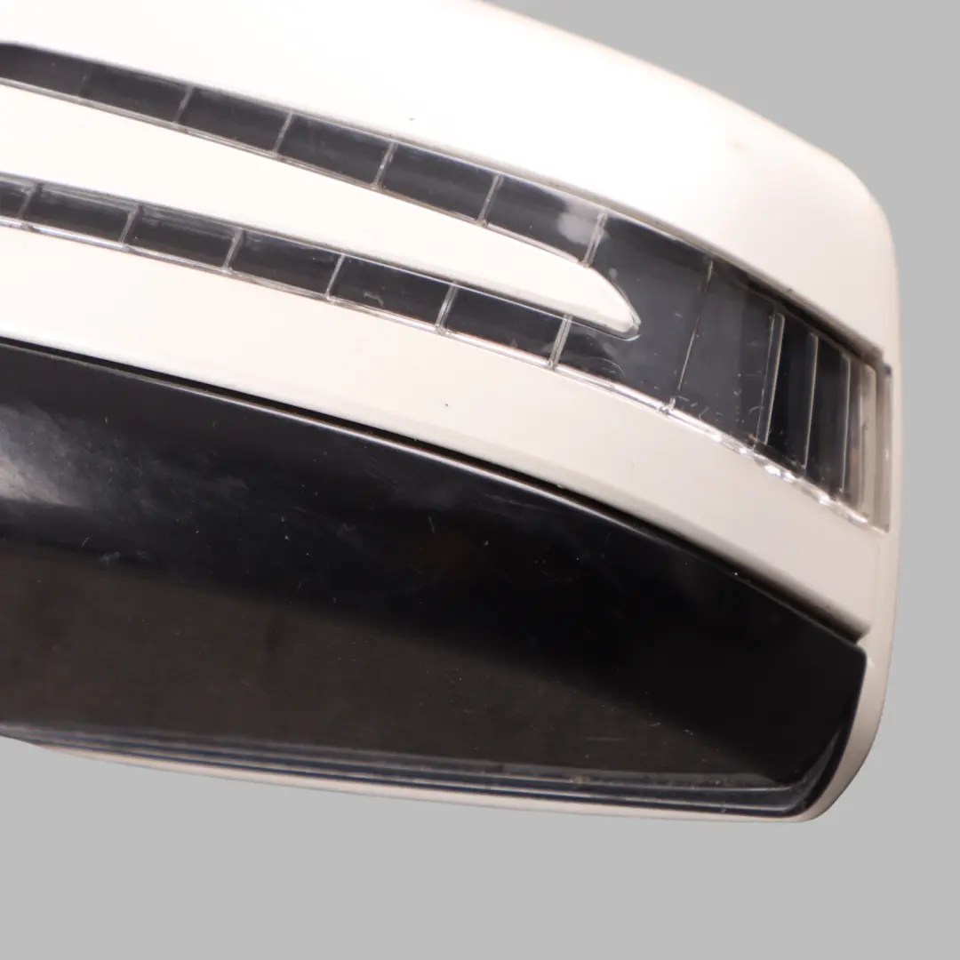 Mercedes W207 Wing Mirror Door Left N/S High Gloss Diamond White Metallic - 799 - SKU rhd-A2078101976-DWM - Part number A2078101976