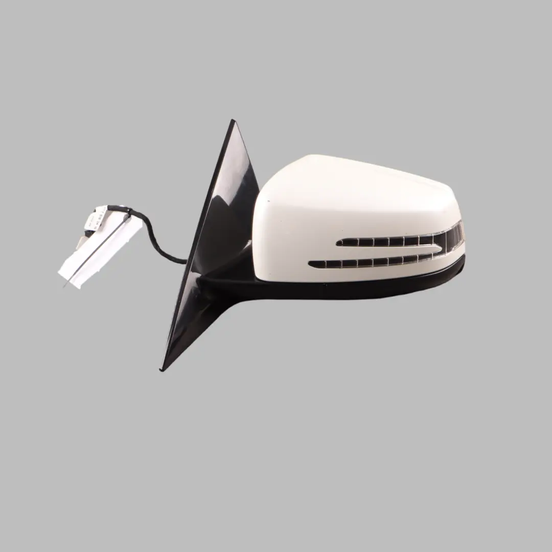W207 Wing Mirror Door Left N/S High Gloss Diamond White Metallic - 799 to Mercedes with Part number A2078101976 Mercedes W207 Wing Mirror Door Left N/S High Gloss Diamond White Metallic - 799 - SKU rhd-A2078101976-DWM - Part number A2078101976