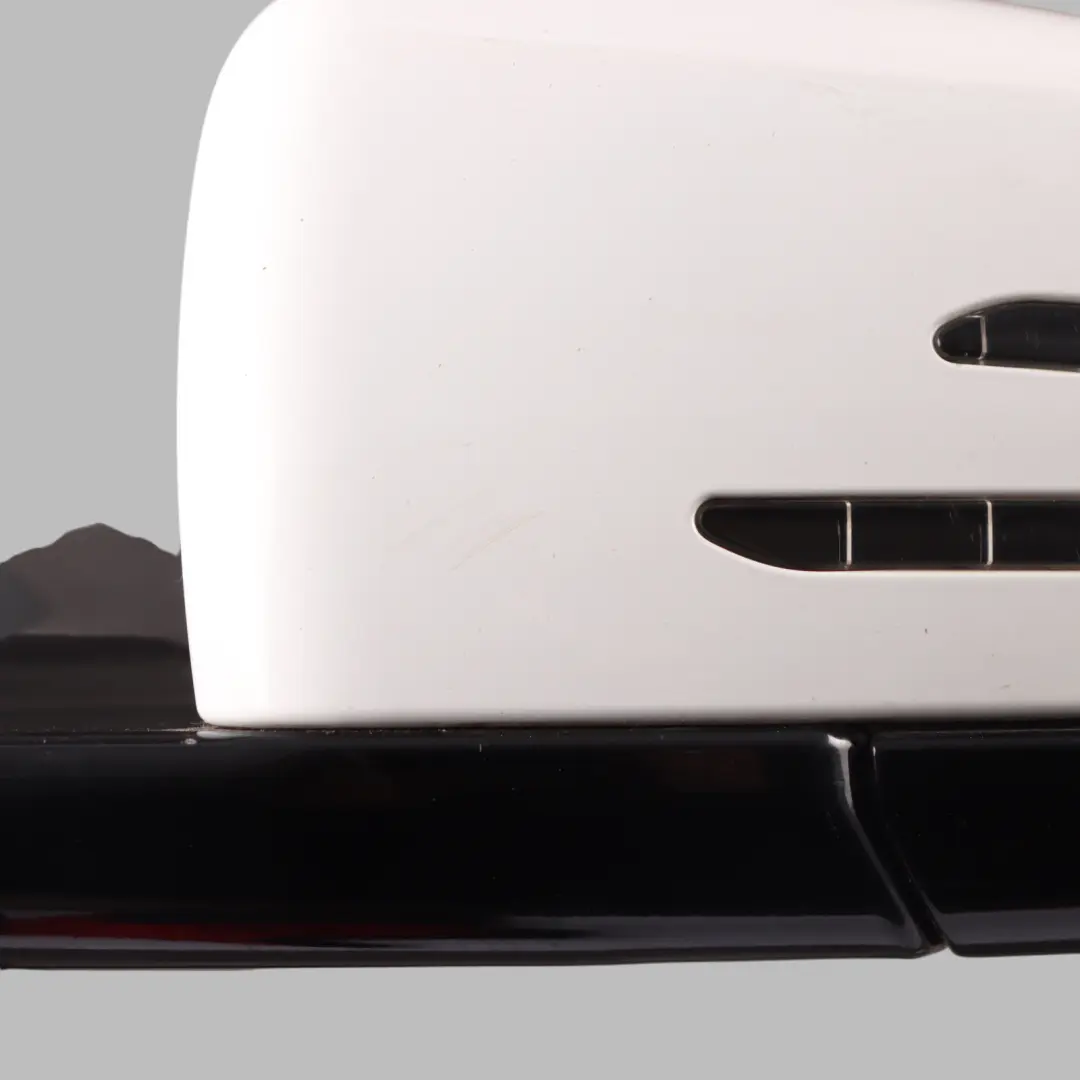 Mercedes W207 Wing Mirror Door Left N/S High Gloss Polar White 149 - SKU rhd-A2078101976-POL - Part number A2078101976