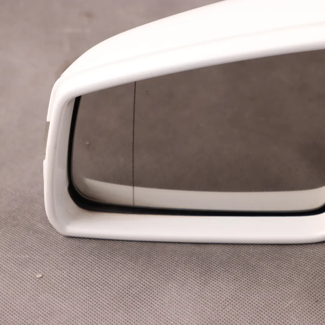 Mercedes W207 Wing Mirror Door Left N/S High Gloss Polar White 149 - SKU rhd-A2078101976-POL - Part number A2078101976