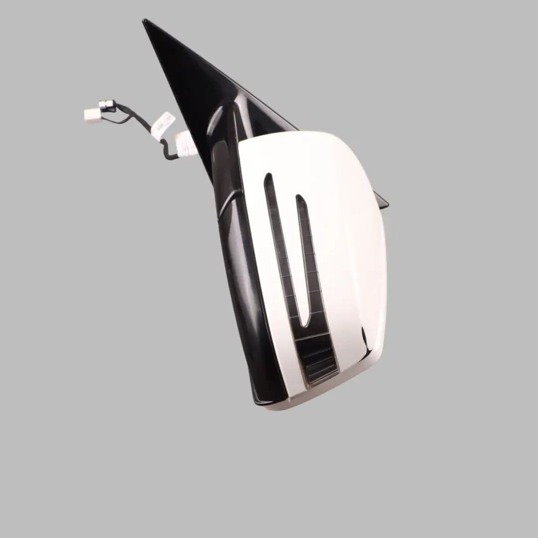 Mercedes W207 Wing Mirror Door Left N/S High Gloss Polar White 149 - SKU rhd-A2078101976-POL - Part number A2078101976