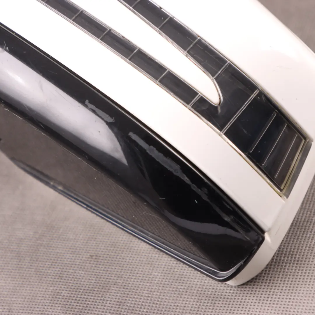 Mercedes W207 Door Wing Mirror Left N/S High Gloss Polar White 149 - SKU rhd-A2078101976-POL1 - Part number A2078101976