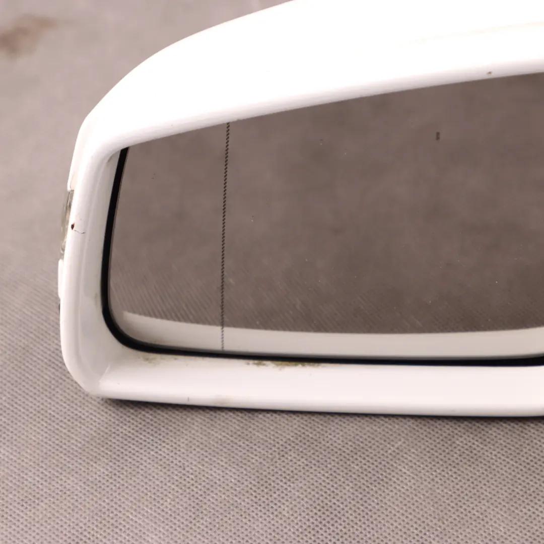 Mercedes W207 Door Wing Mirror Left N/S High Gloss Polar White 149 - SKU rhd-A2078101976-POL1 - Part number A2078101976