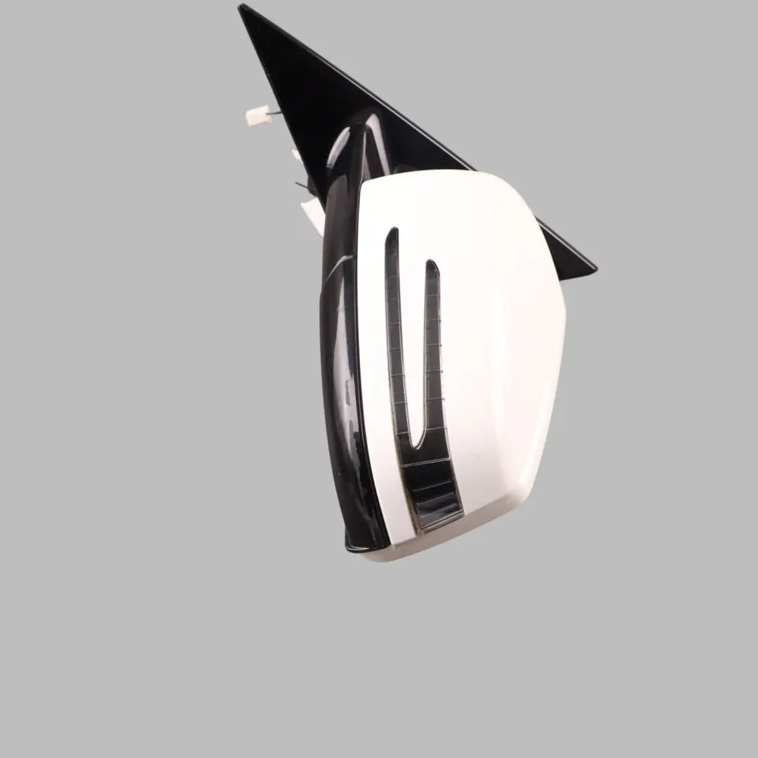 Mercedes W207 Door Wing Mirror Left N/S High Gloss Polar White 149 - SKU rhd-A2078101976-POL1 - Part number A2078101976