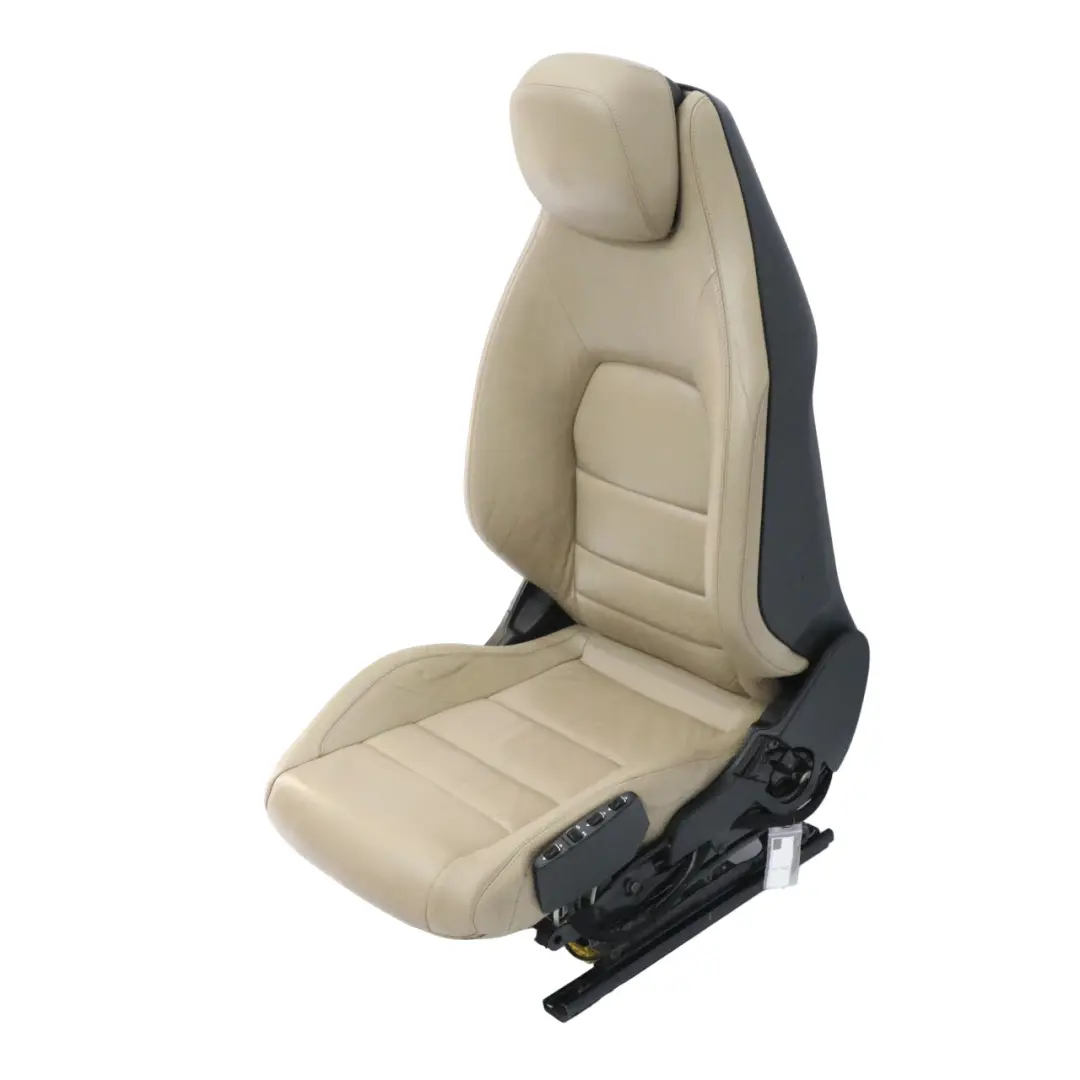  Front Seat Mercedes W207 A207 Coupe Heated Right O/S Beige Leather Memory - SKU rhd-A2079101747-18 - Part number A2079101747