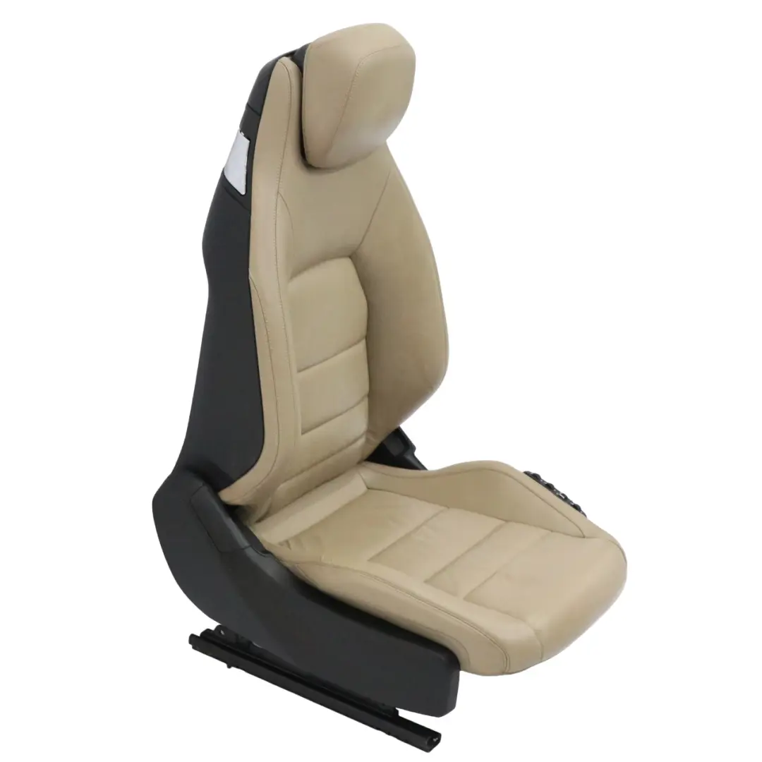  Front Seat Mercedes W207 A207 Coupe Heated Right O/S Beige Leather Memory - SKU rhd-A2079101747-18 - Part number A2079101747