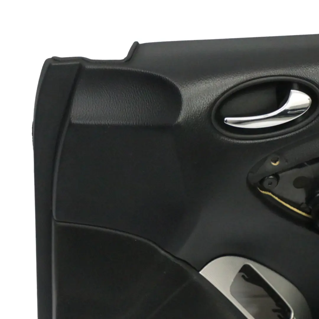 Mercedes CLK C209 Front Door Right O/S Lining Cover Trim Panel Leather Black - SKU rhd-A2097202851 - Part number A2097202851