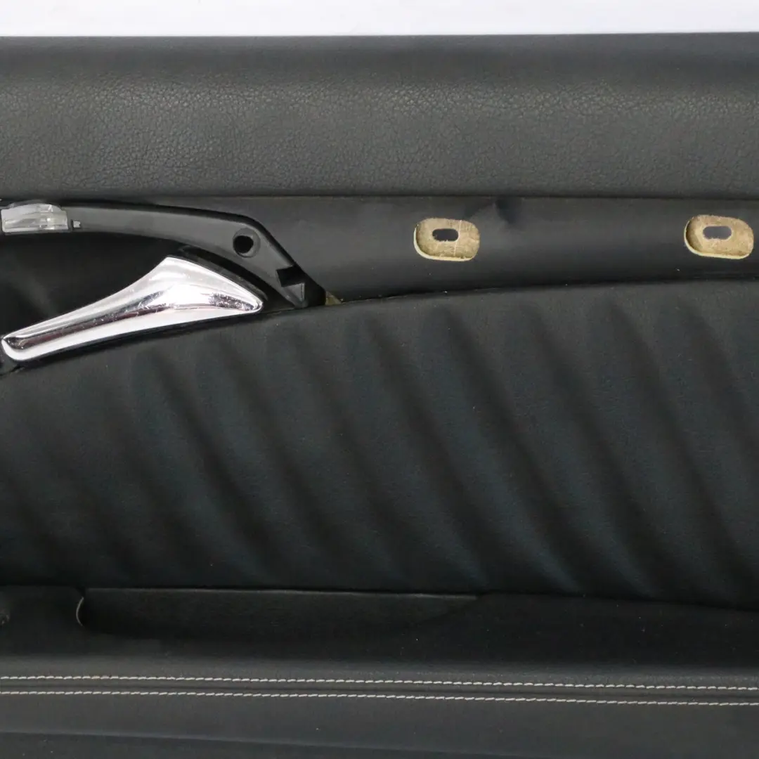 Door Card Front Right O/S Door Trim Panel Lining Leather Black to Mercedes W211 with Part number A2117206270 Mercedes W211 Door Card Front Right O/S Door Trim Panel Lining Leather Black - SKU rhd-A2117206270-3 - Part number A2117206270