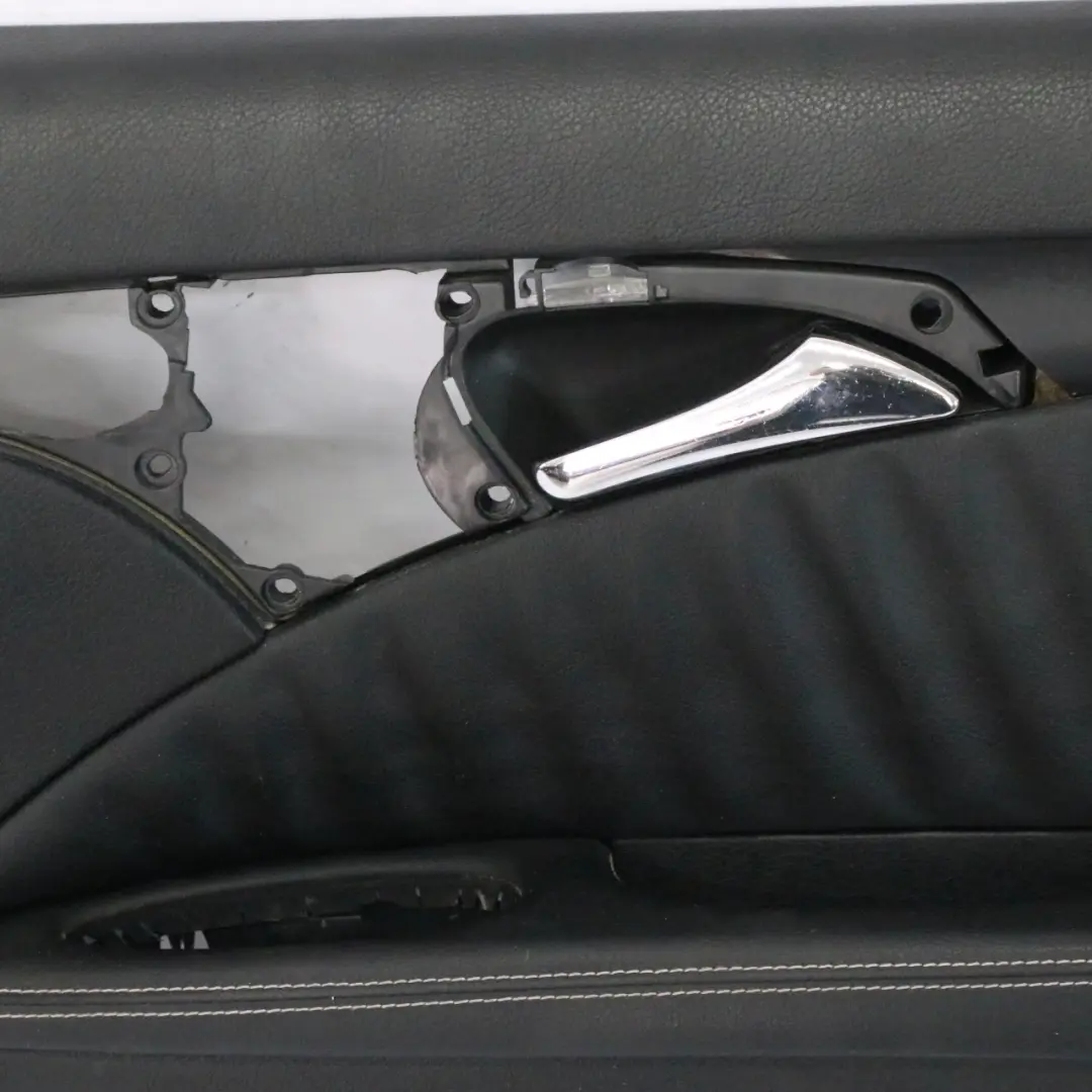Door Card Front Right O/S Door Trim Panel Lining Leather Black to Mercedes W211 with Part number A2117206270 Mercedes W211 Door Card Front Right O/S Door Trim Panel Lining Leather Black - SKU rhd-A2117206270-3 - Part number A2117206270