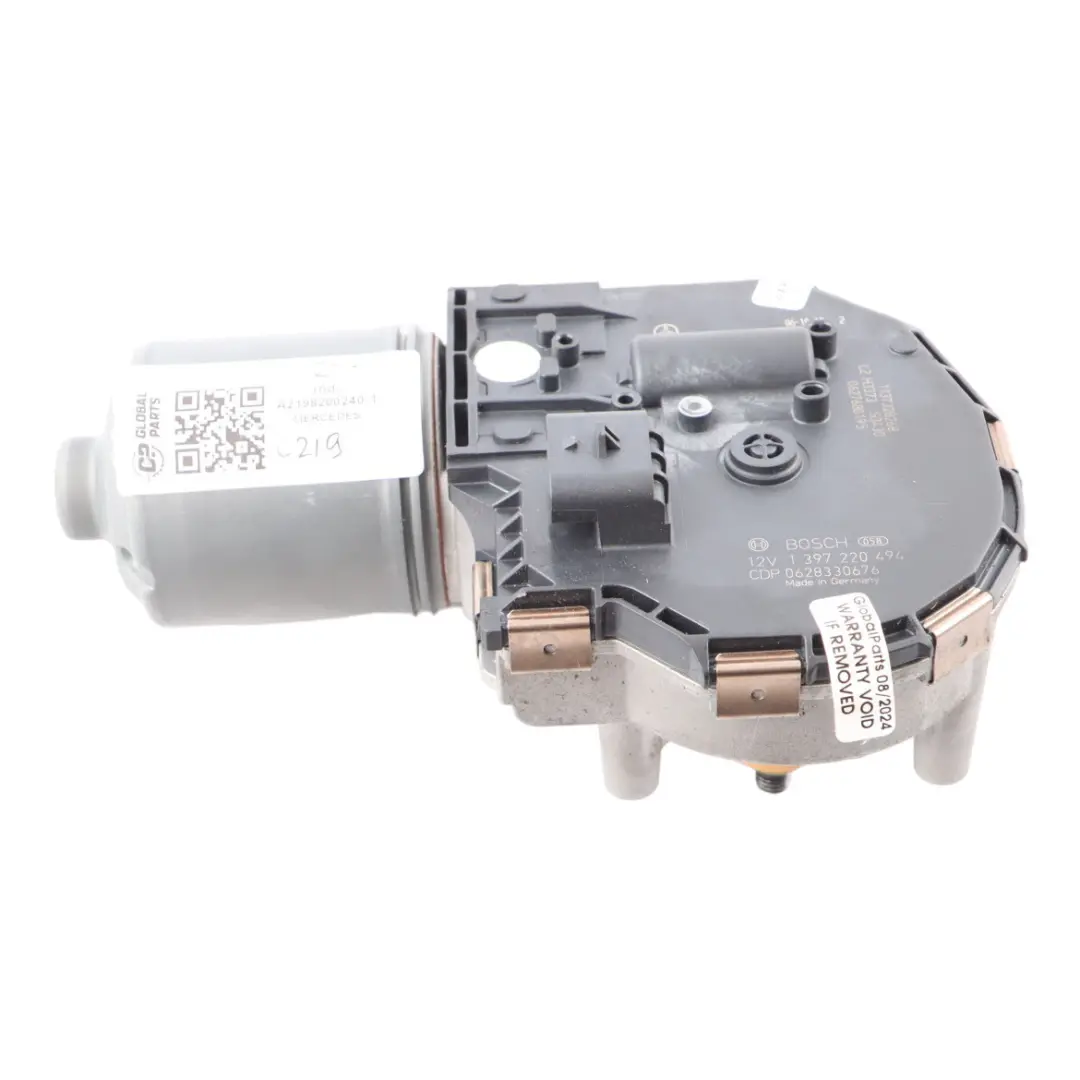 Mercedes W219 Windscreen Front Wiper Motor Windshield Actuator - SKU rhd-A2198200240-1 - Part number A2198200240