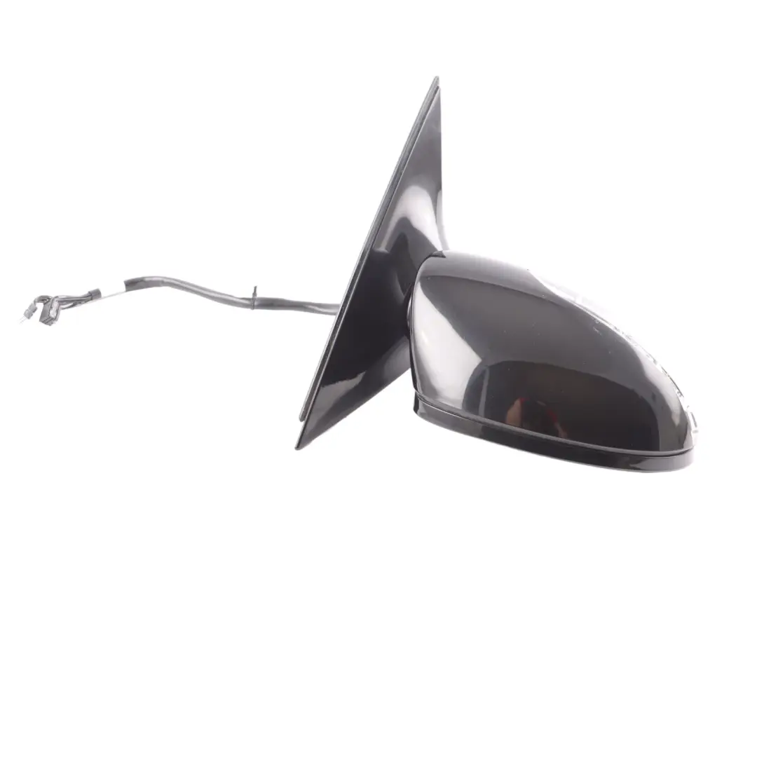 Mercedes W221 Wing Mirror Door Right O/S Auto Dip High Gloss Obsidian Black 197 - SKU rhd-A2218100676-OB - Part number A2218100676