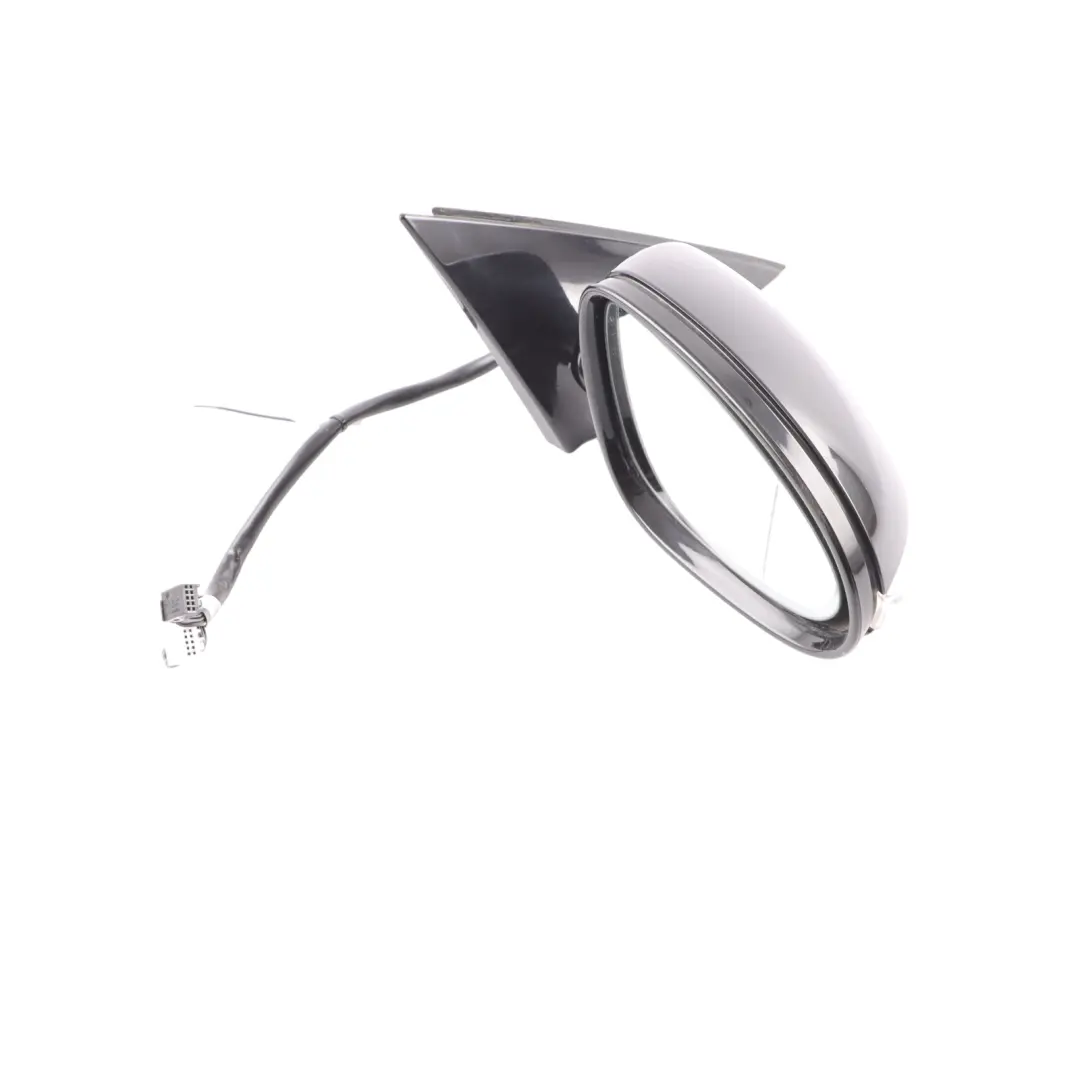 Mercedes W221 Wing Mirror Door Right O/S Auto Dip High Gloss Obsidian Black 197 - SKU rhd-A2218100676-OB - Part number A2218100676