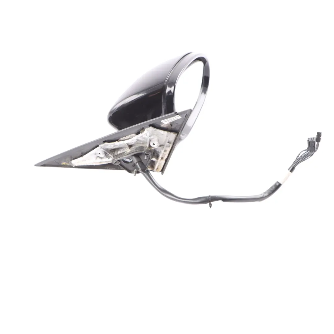 Mercedes W221 Wing Mirror Door Right O/S Auto Dip High Gloss Obsidian Black 197 - SKU rhd-A2218100676-OB - Part number A2218100676