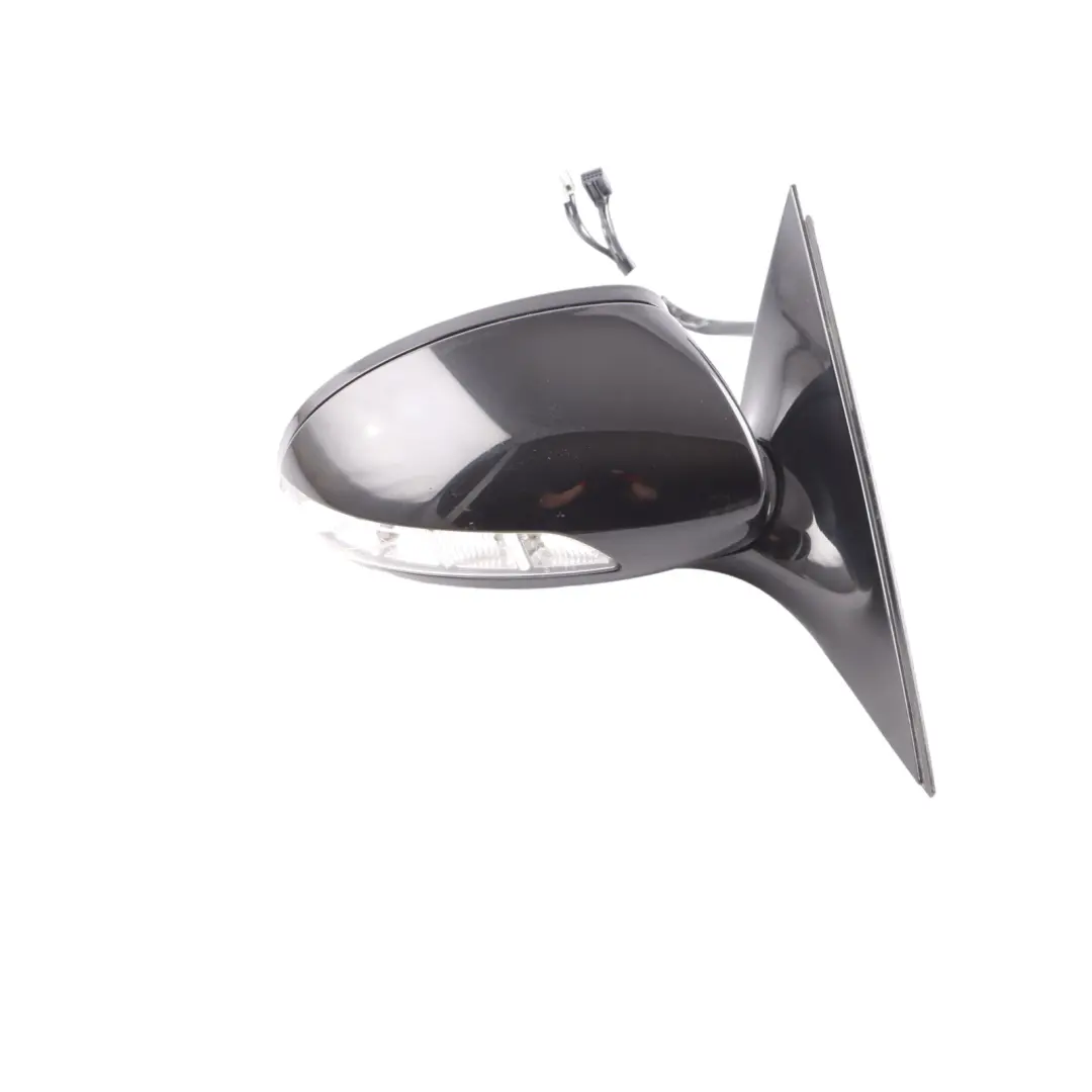 Mercedes W221 Wing Mirror Door Right O/S Auto Dip High Gloss Obsidian Black 197 - SKU rhd-A2218100676-OB - Part number A2218100676