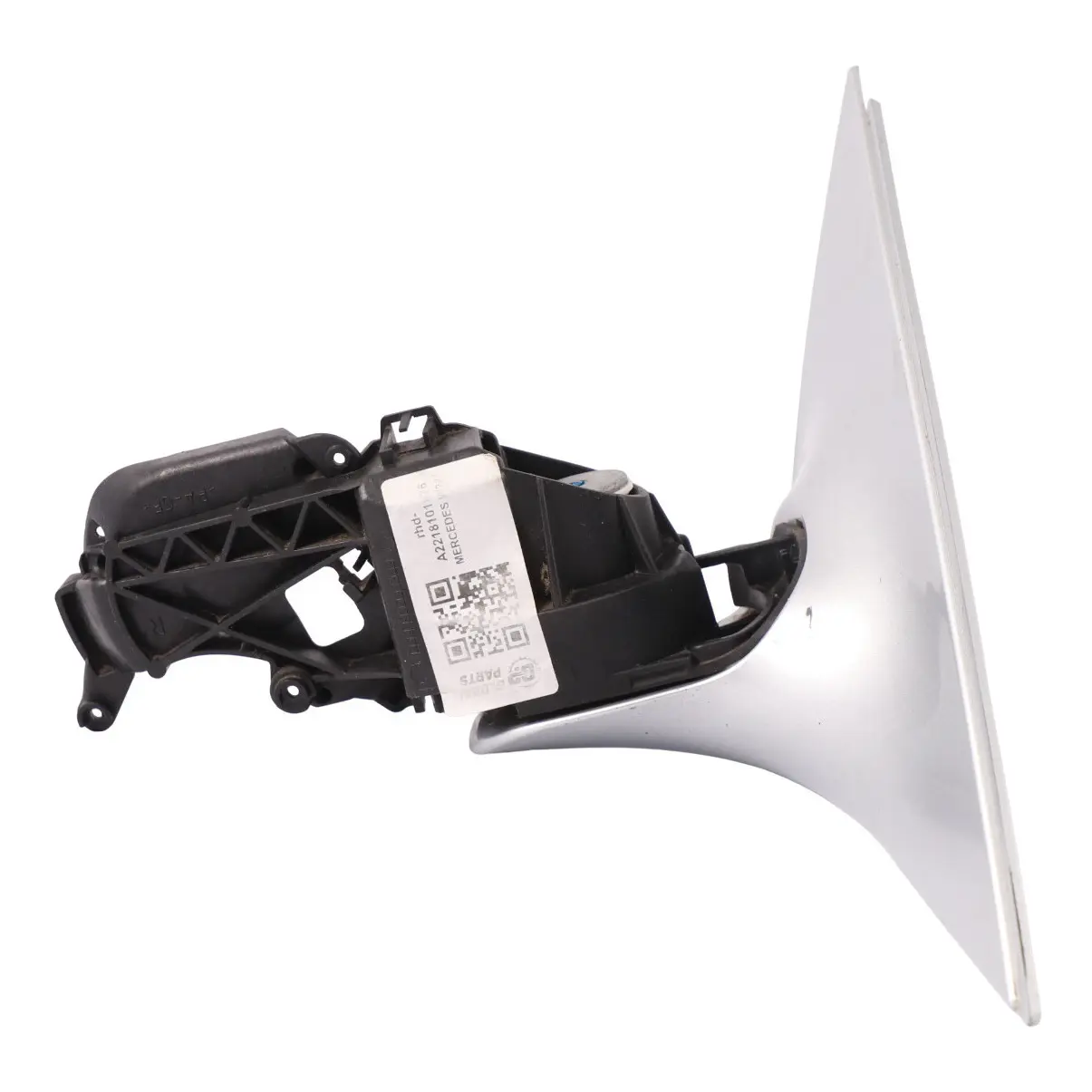 Mercedes-Benz S W221 Auto Dip Right Wing Door Mirror Blind Spot Base High Gloss