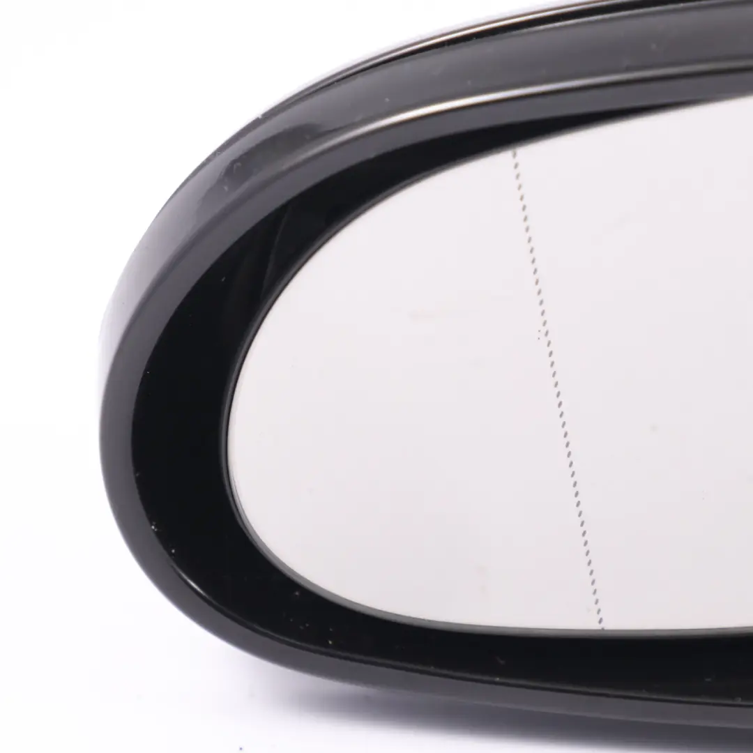 Mercedes CLK C209 Door Wing Mirror Left N/S Obsidian Black - 197 - SKU rhd-A2308100964-OB - Part number A2308100964