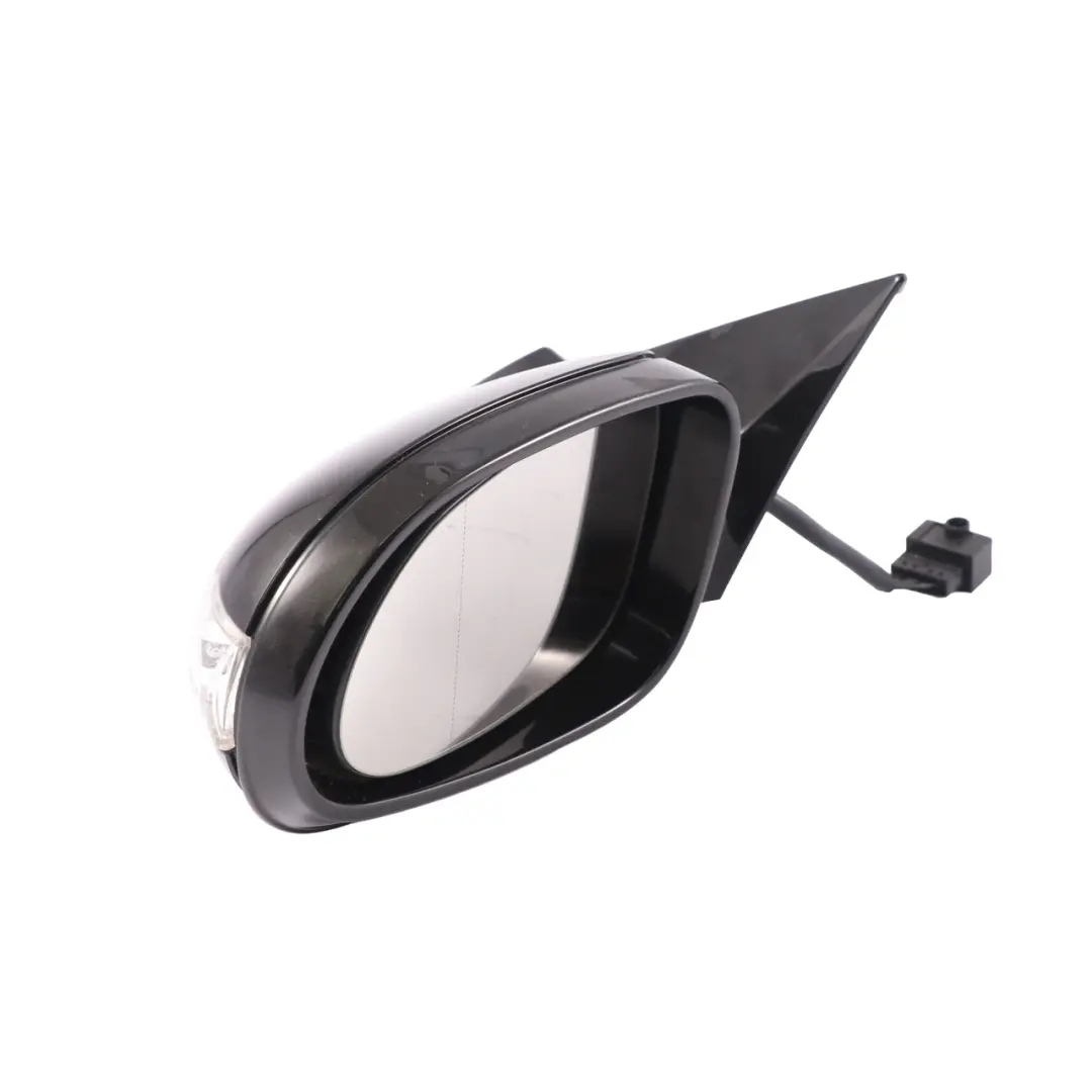 Mercedes CLK C209 Door Wing Mirror Left N/S Obsidian Black - 197 - SKU rhd-A2308100964-OB - Part number A2308100964