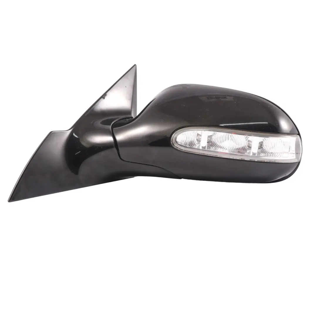 Mercedes CLK C209 Door Wing Mirror Left N/S Obsidian Black - 197 - SKU rhd-A2308100964-OB - Part number A2308100964