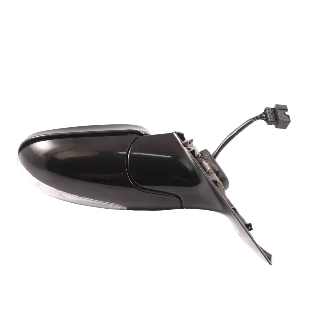 Mercedes CLK C209 Door Wing Mirror Left N/S Obsidian Black - 197 - SKU rhd-A2308100964-OB - Part number A2308100964