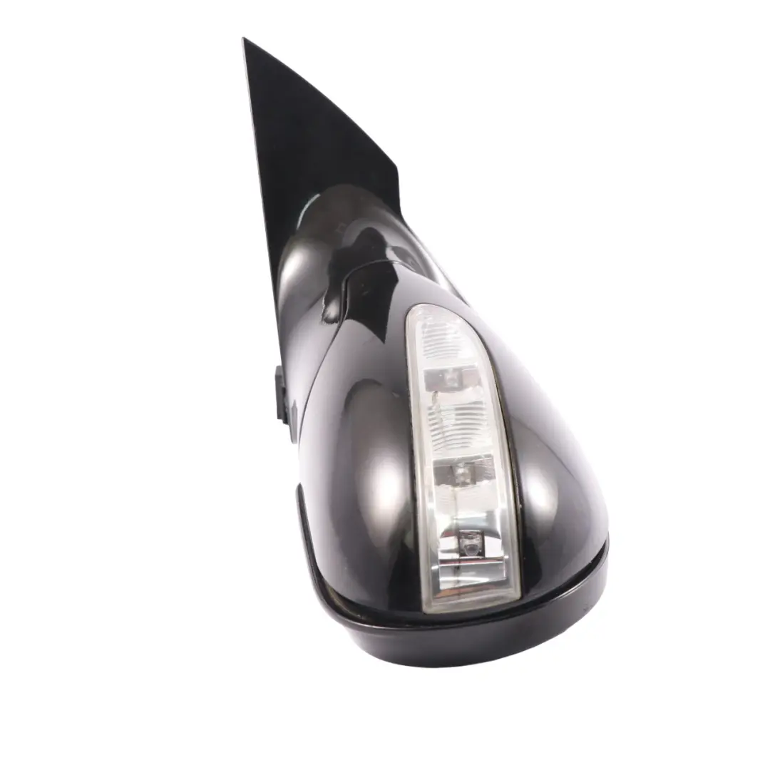 Mercedes CLK C209 Door Wing Mirror Left N/S Obsidian Black - 197 - SKU rhd-A2308100964-OB - Part number A2308100964