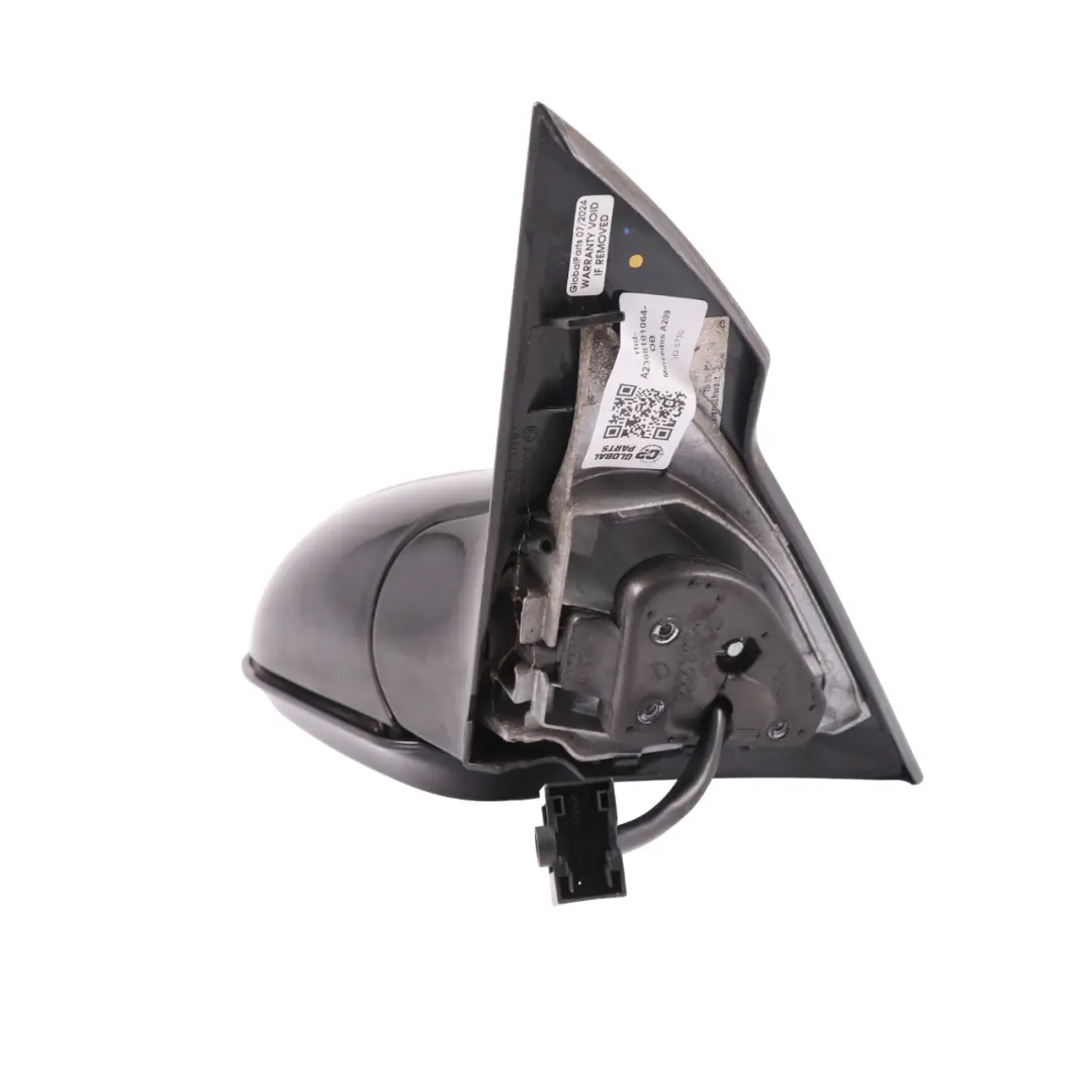 Mercedes CLK C209 Door Wing Mirror Right O/S Obsidian Black 197 - SKU rhd-A2308101064-OB - Part number A2308101064