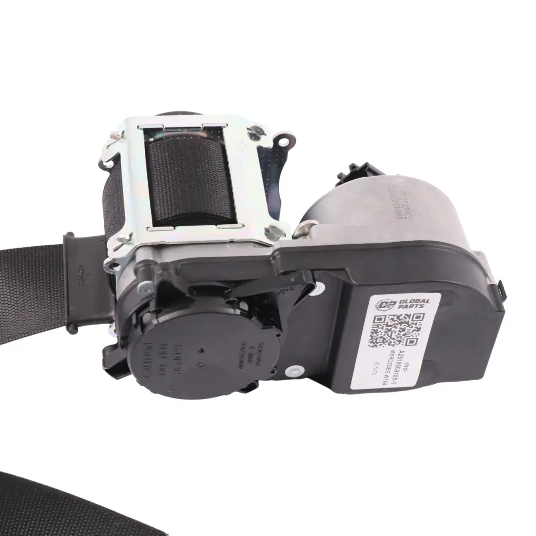 Upper Seat Belt Front Left N/S Safetybelt to Mercedes ML W164 with Part number A2518609185 Mercedes ML W164 Upper Seat Belt Front Left N/S Safetybelt - SKU rhd-A2518609185-1 - Part number A2518609185