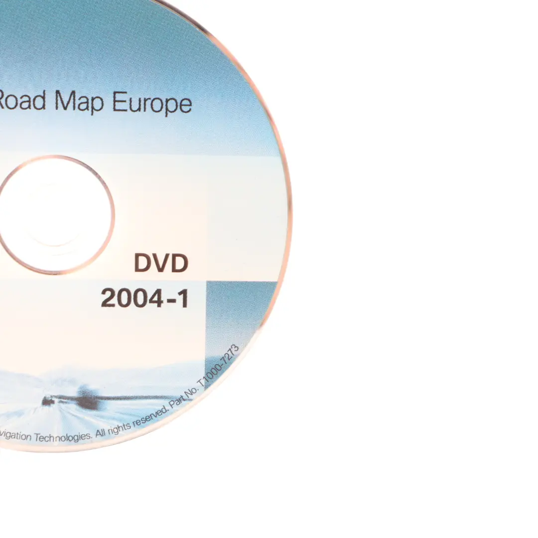 BMW Disc Navigation DVD 2004-1 Navi Sat Road Map Europe - SKU T1000-7273 - Part number T1000-7273