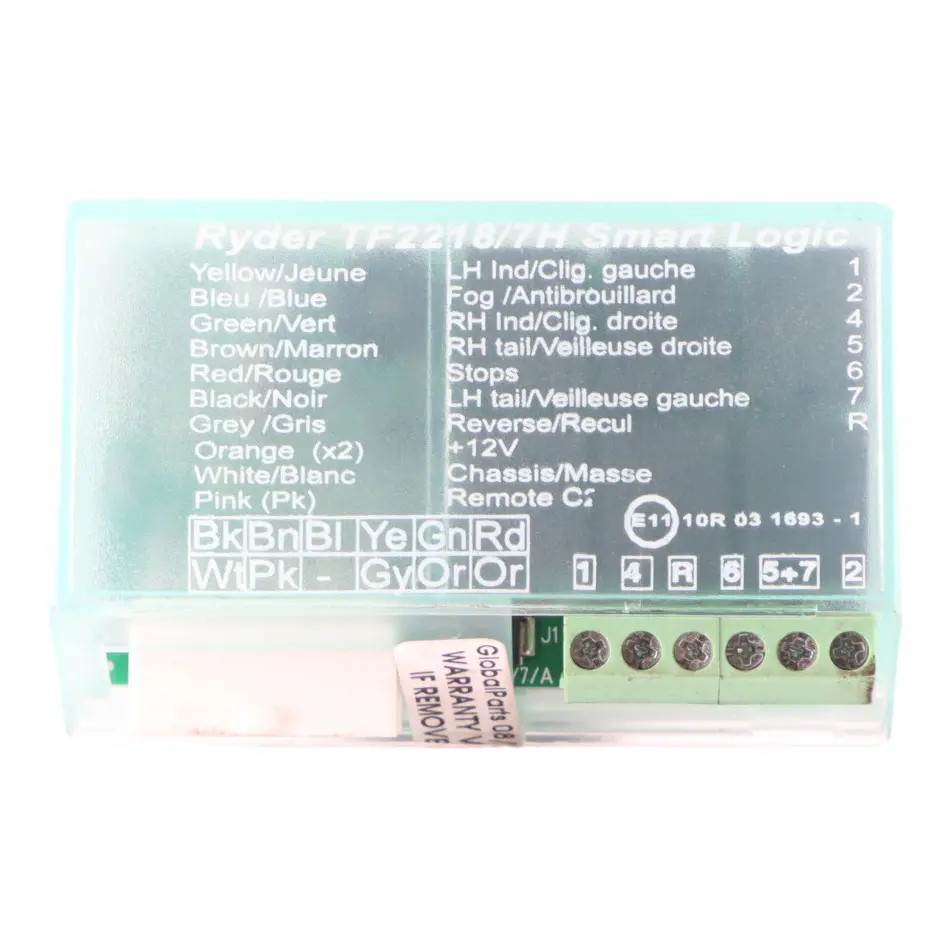  Ryder Smart Logic Towing Hitch Trailer Hook Relay Control Unit Module - SKU TF2218 - Part number TF2218